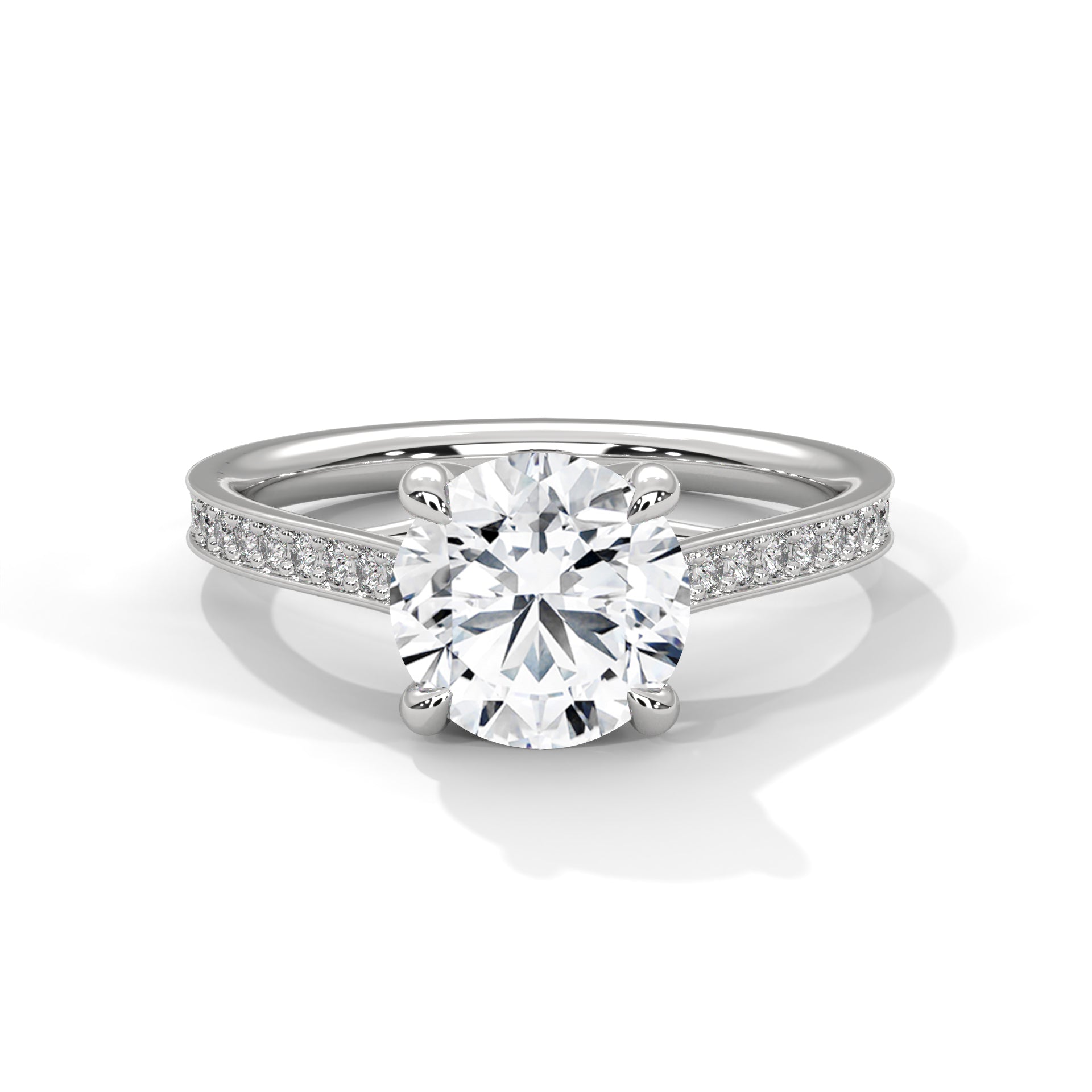 Eternal Spark 1.5CT Round Lab-Grown Diamond Ring | 1.74 CTW