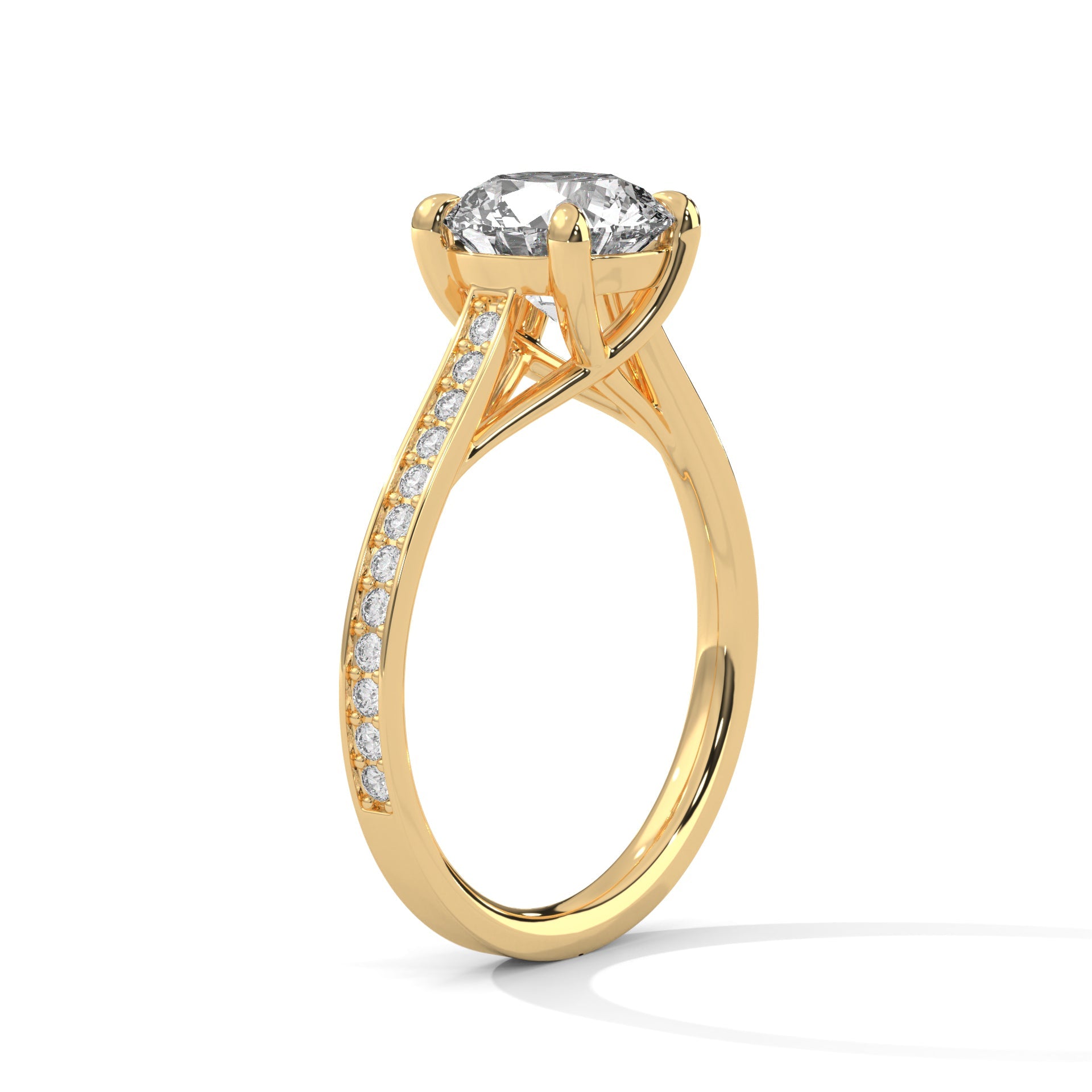 Eternal Spark 1.5CT Round Lab-Grown Diamond Ring | 1.74 CTW