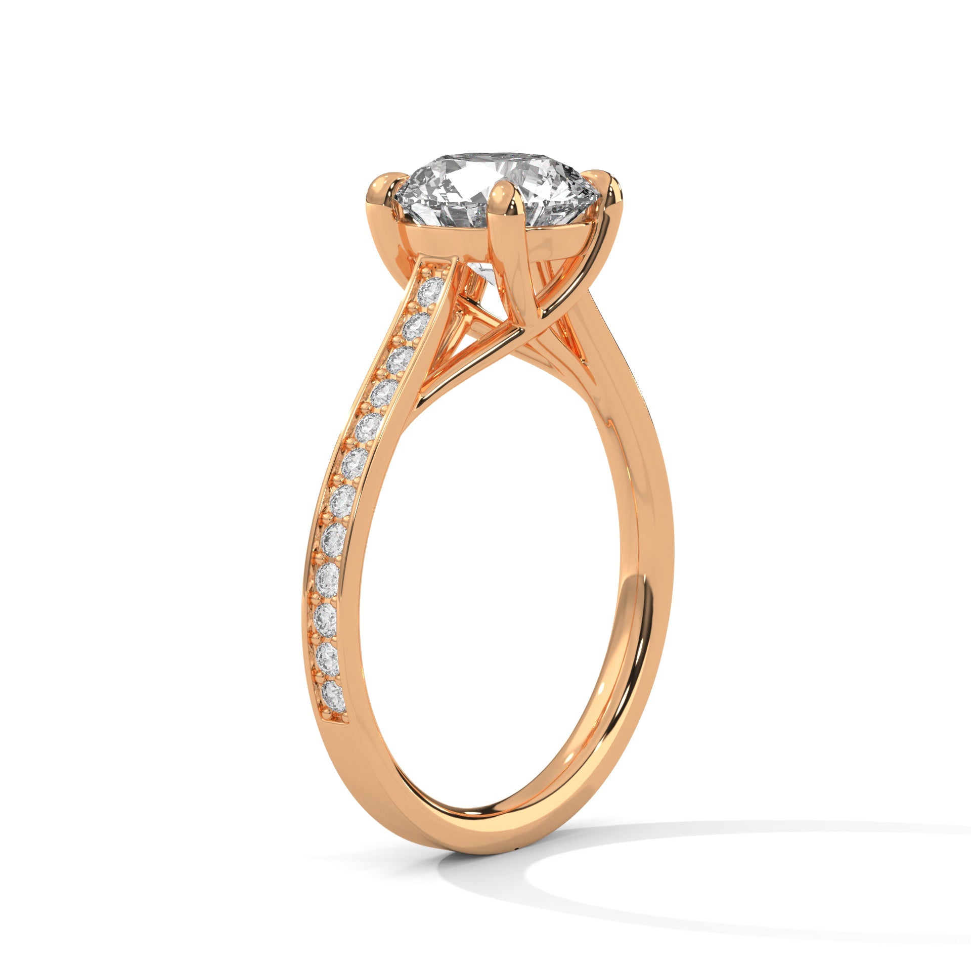 Eternal Spark 1.5CT Round Lab-Grown Diamond Ring | 1.74 CTW