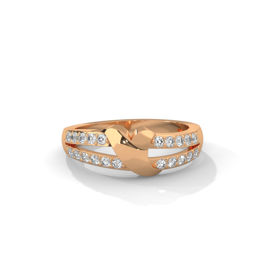 AmorTie  Lab-Grown Diamond Knot Ring | 2.02 CTW