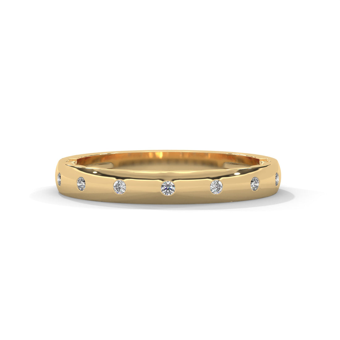 The Subtle Spark 0.10 CTW Round-Cut Diamond Ladies' Ring | 14K/18K Gold