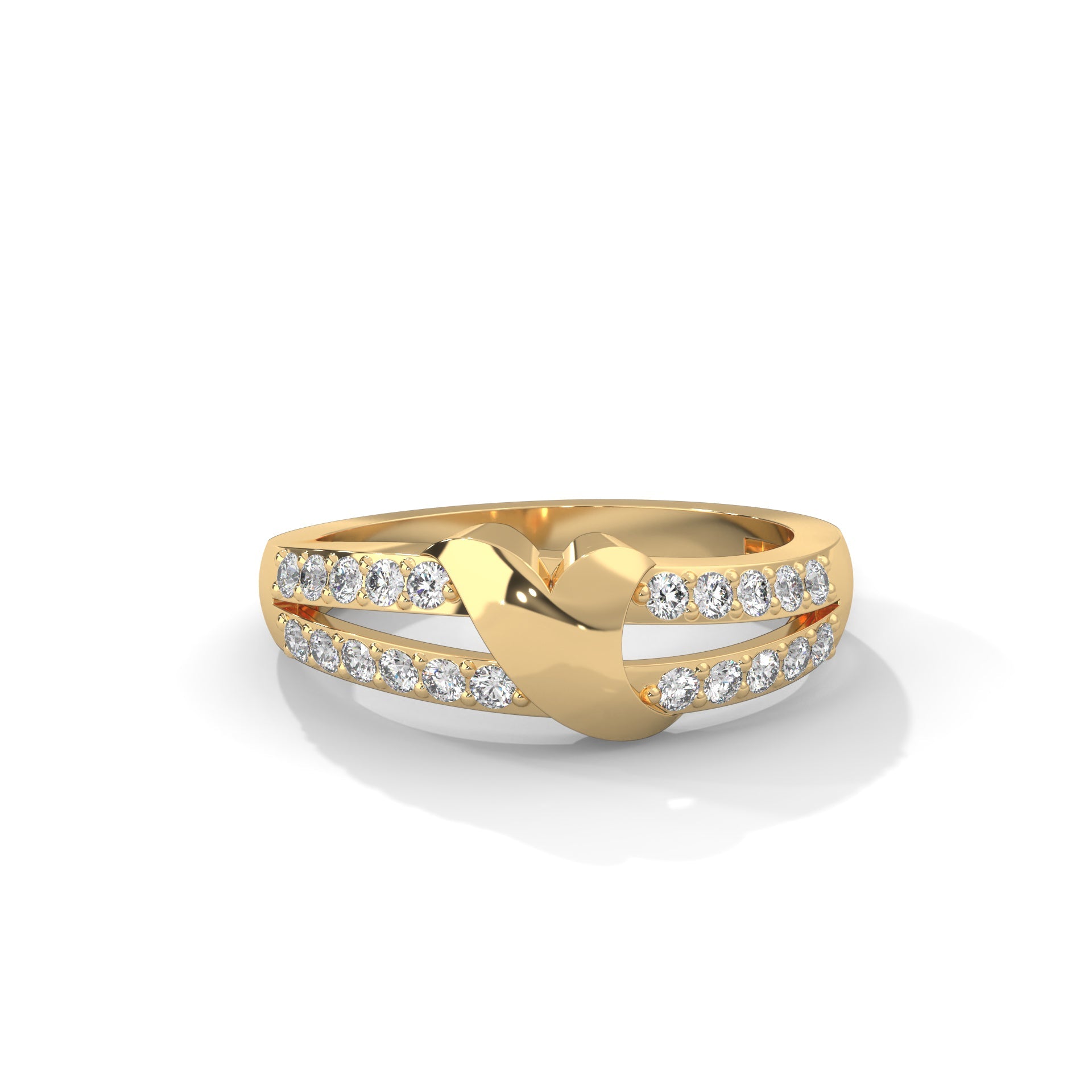 AmorTie  Lab-Grown Diamond Knot Ring | 2.02 CTW