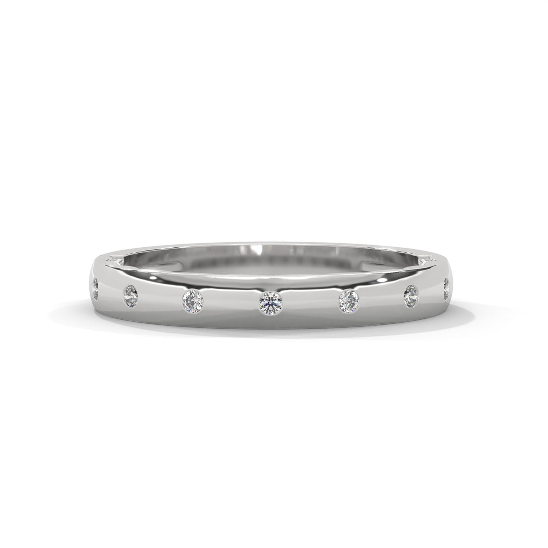 The Subtle Spark 0.10 CTW Round-Cut Diamond Ladies' Ring | 14K/18K Gold