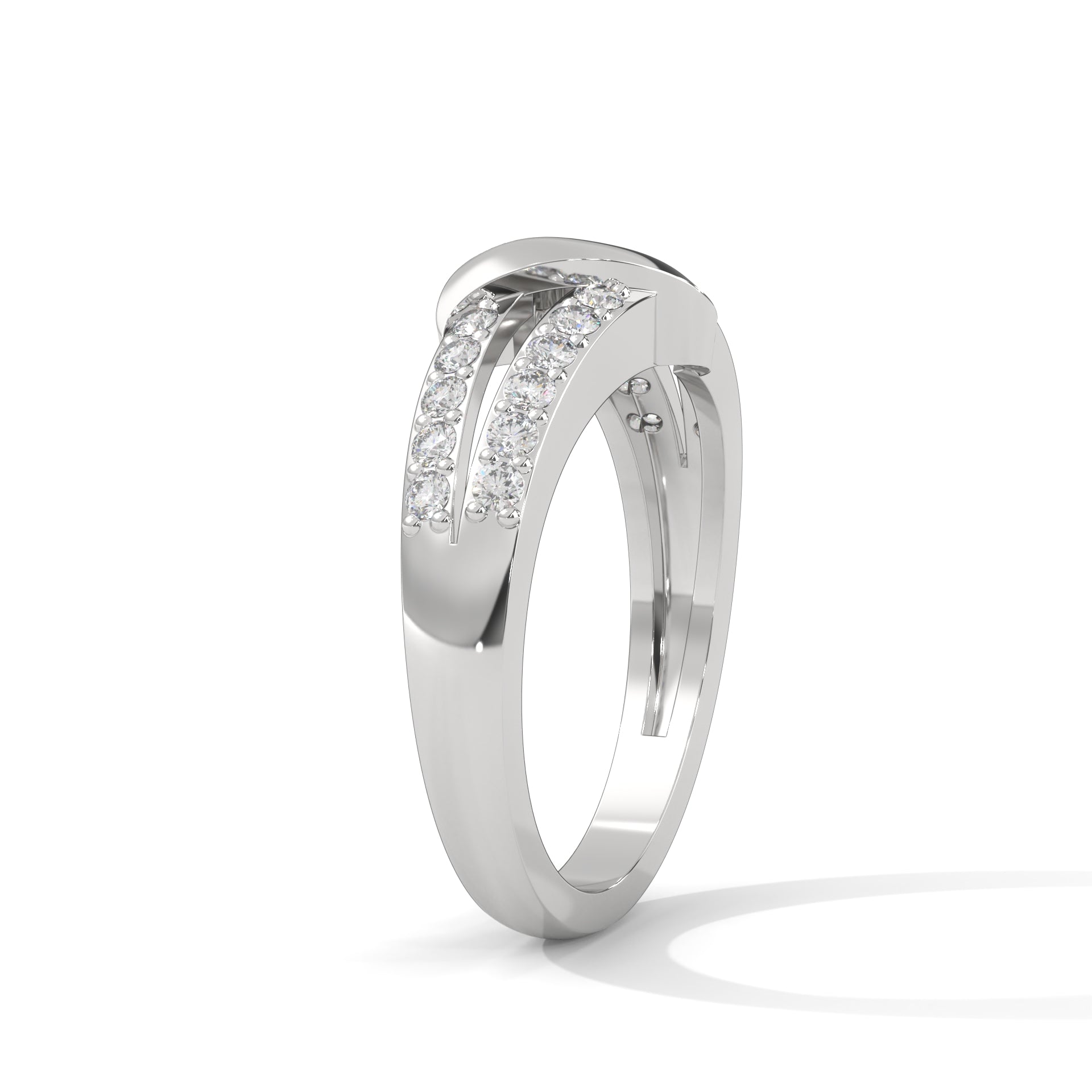 AmorTie  Lab-Grown Diamond Knot Ring | 2.02 CTW