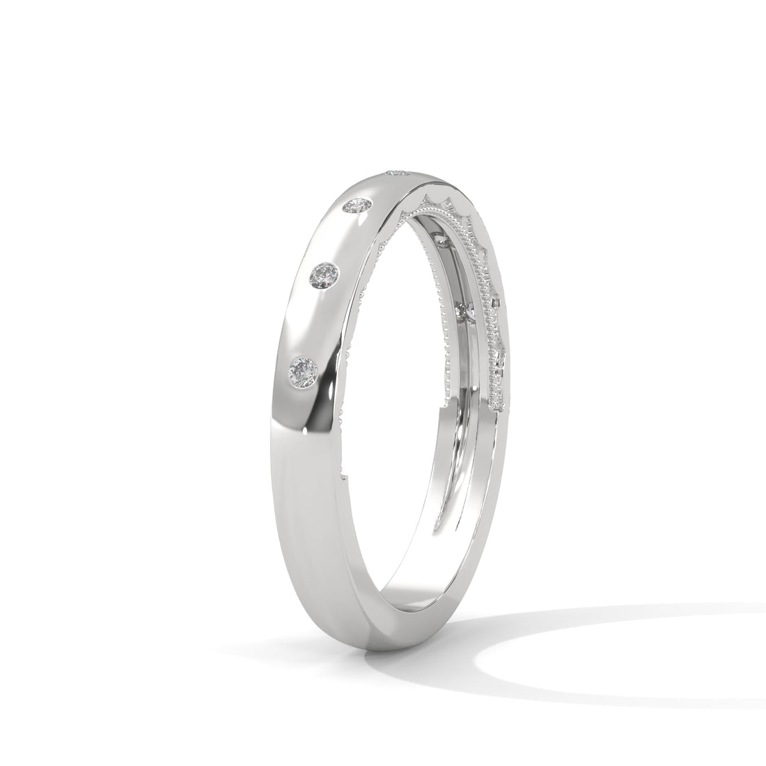 The Subtle Spark 0.10 CTW Round-Cut Diamond Ladies' Ring | 14K/18K Gold