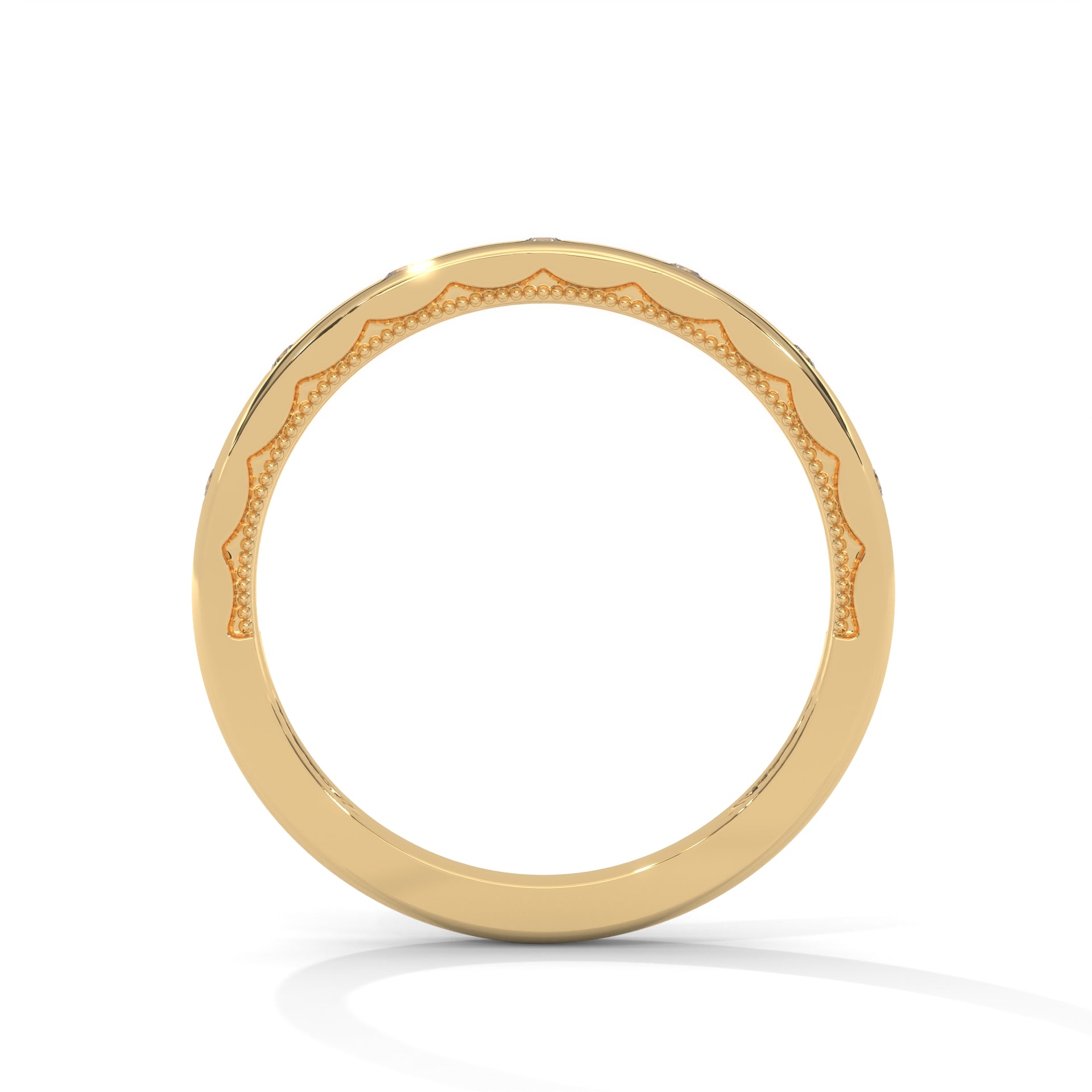 The Subtle Spark 0.10 CTW Round-Cut Diamond Ladies' Ring | 14K/18K Gold