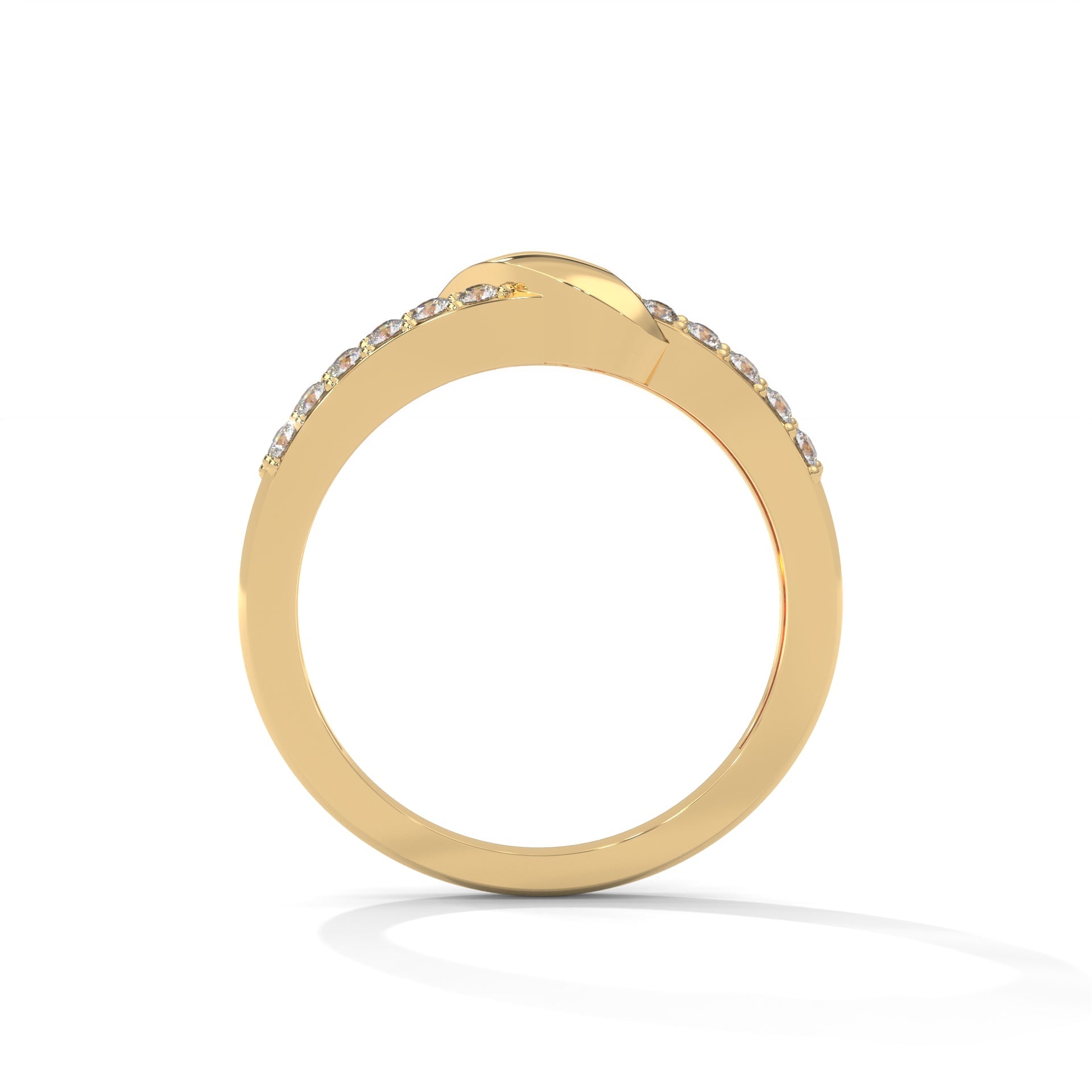 AmorTie  Lab-Grown Diamond Knot Ring | 2.02 CTW
