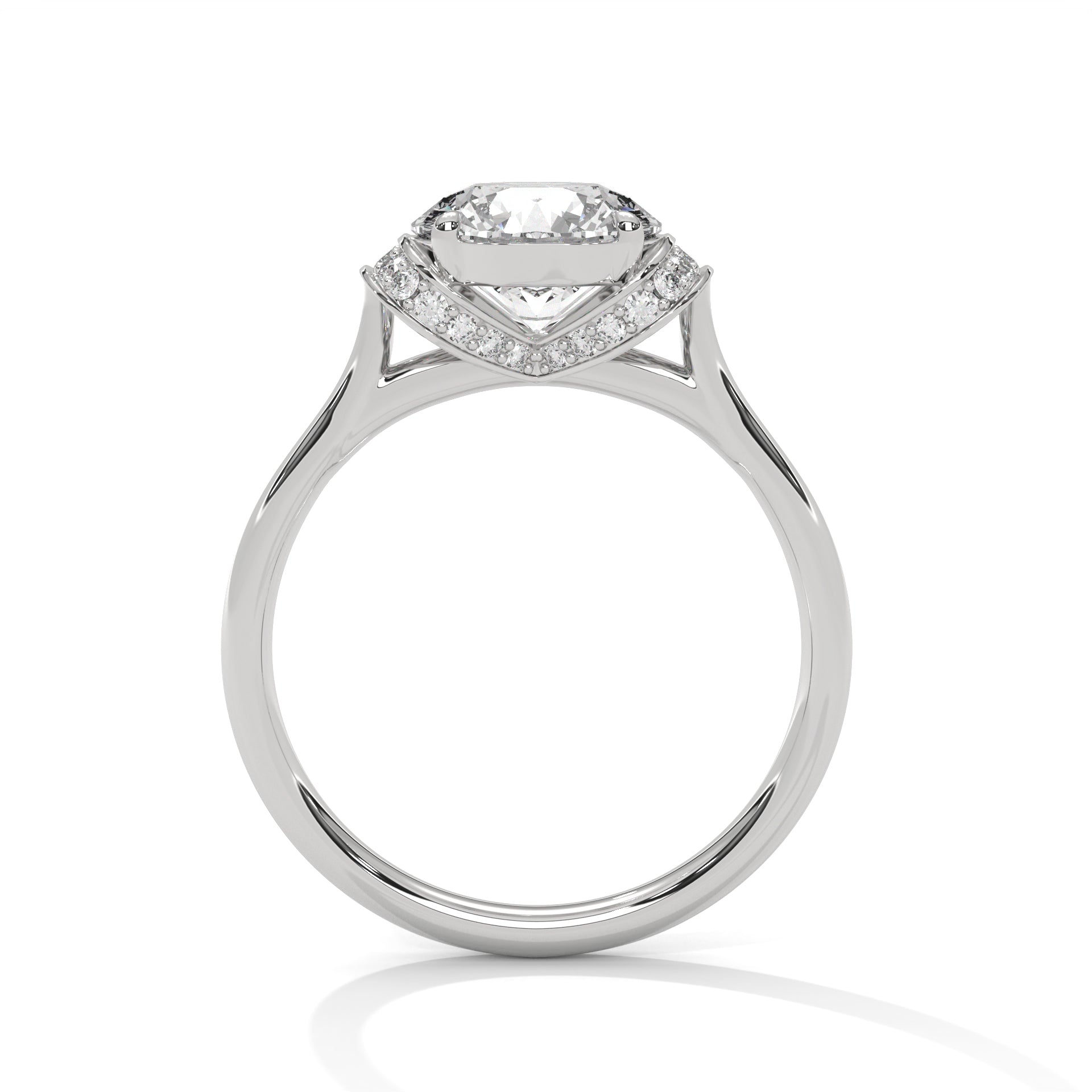 Embrace 1.5CT Round Lab-Grown Diamond Engagement Ring | 1.61 CTW