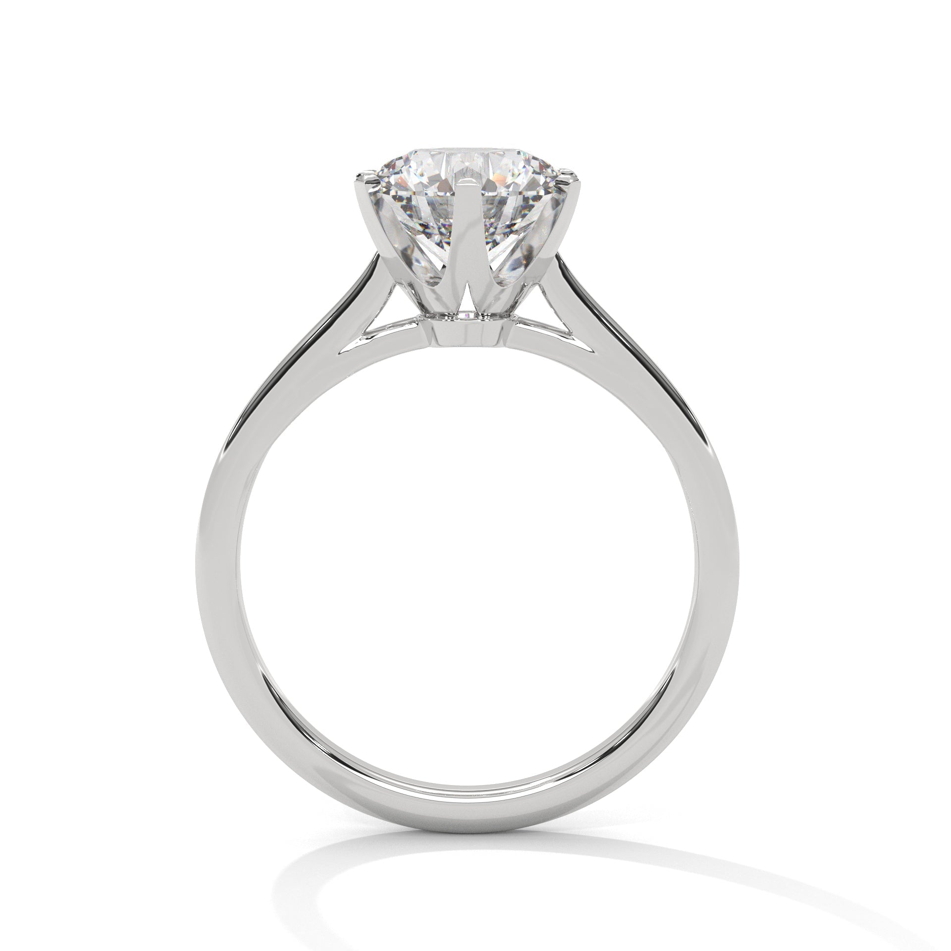 Round-Cut Lab Grown Diamond Classic Solitaire Ring | 1.5 CTW