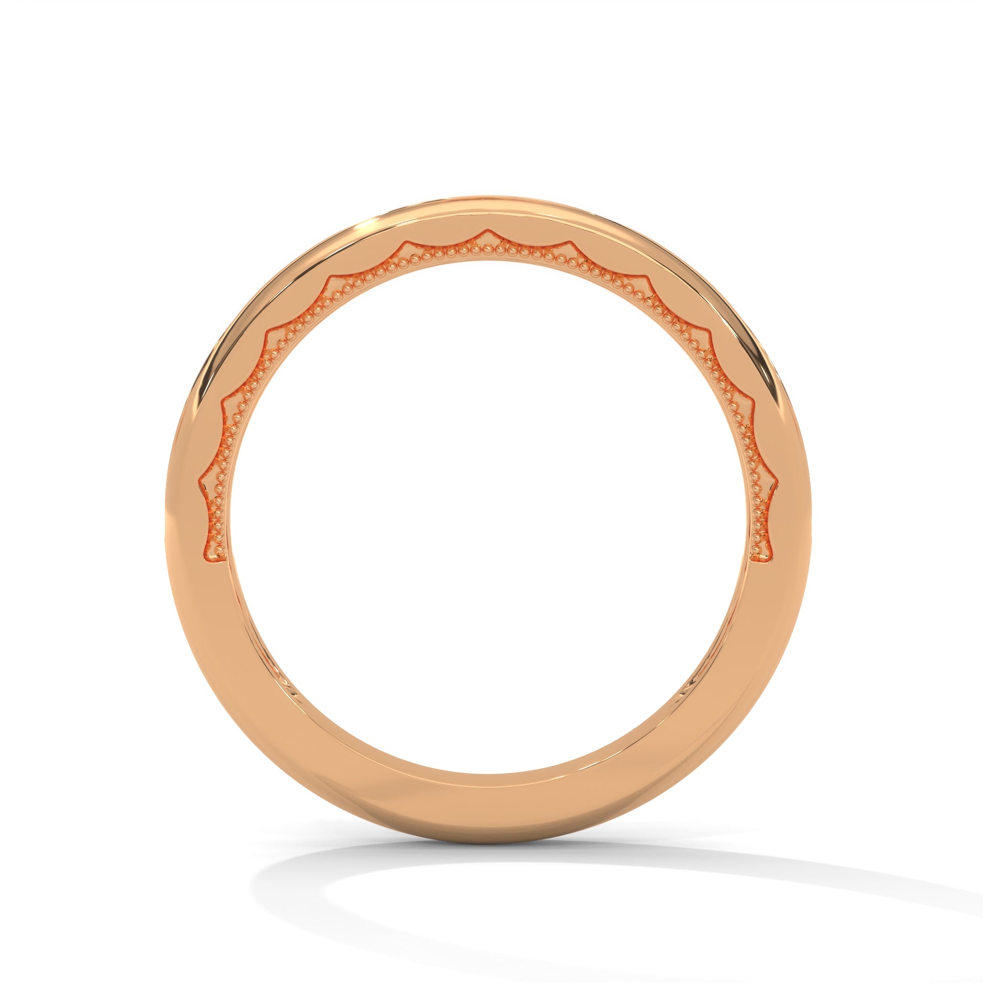 The Sinuous Shine 0.16 CTW Round-Cut Diamond Ladies' Ring | 14K/18K Gold