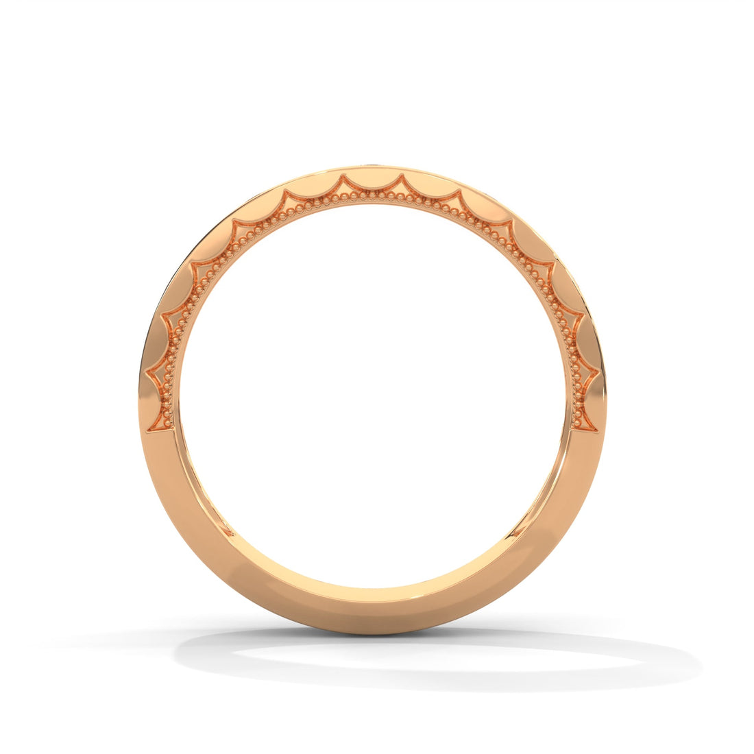 The Modern Harmony 0.18 CTW Round-Cut Diamond Ladies' Ring | 14K/18K Gold