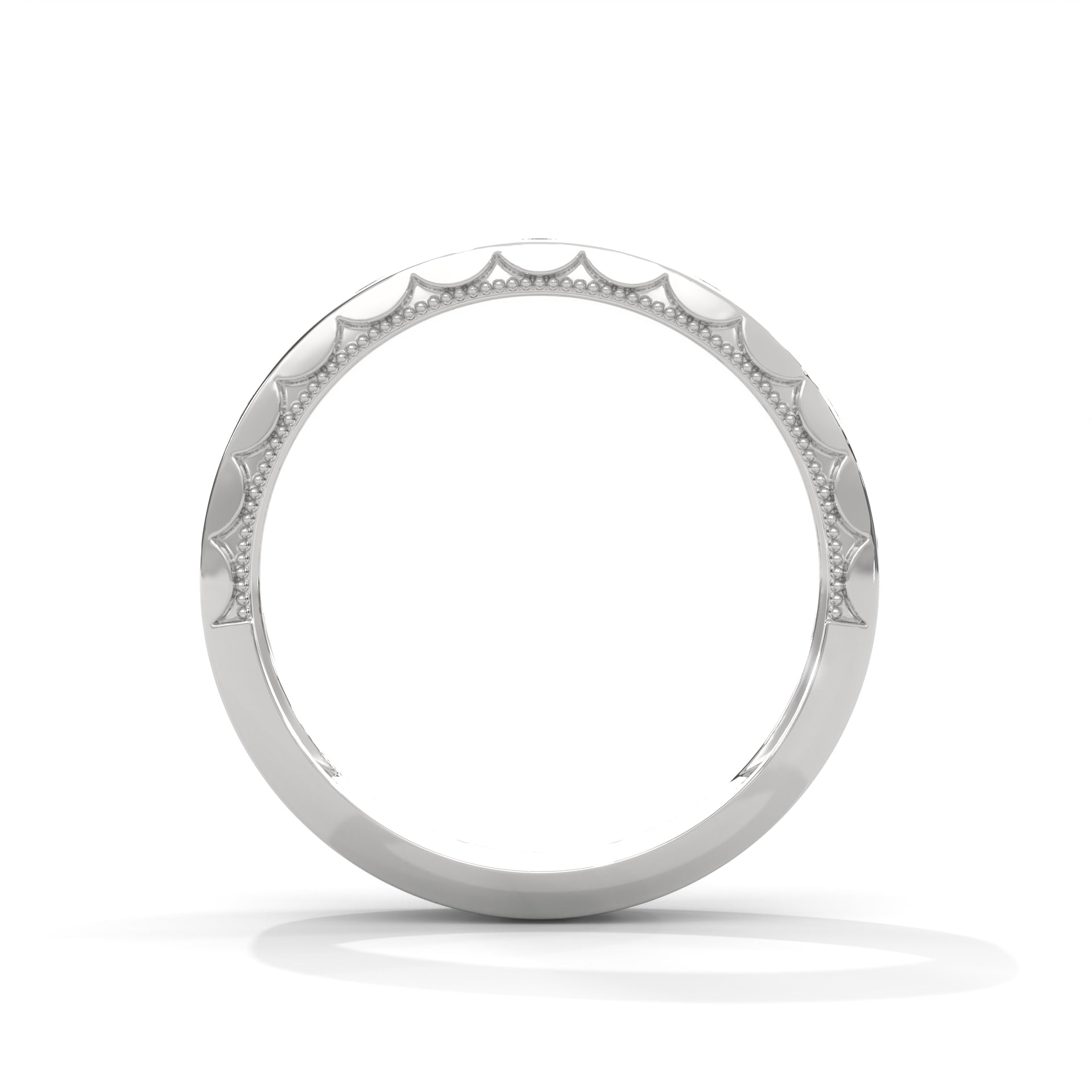 The Modern Harmony 0.18 CTW Round-Cut Diamond Ladies' Ring | 14K/18K Gold