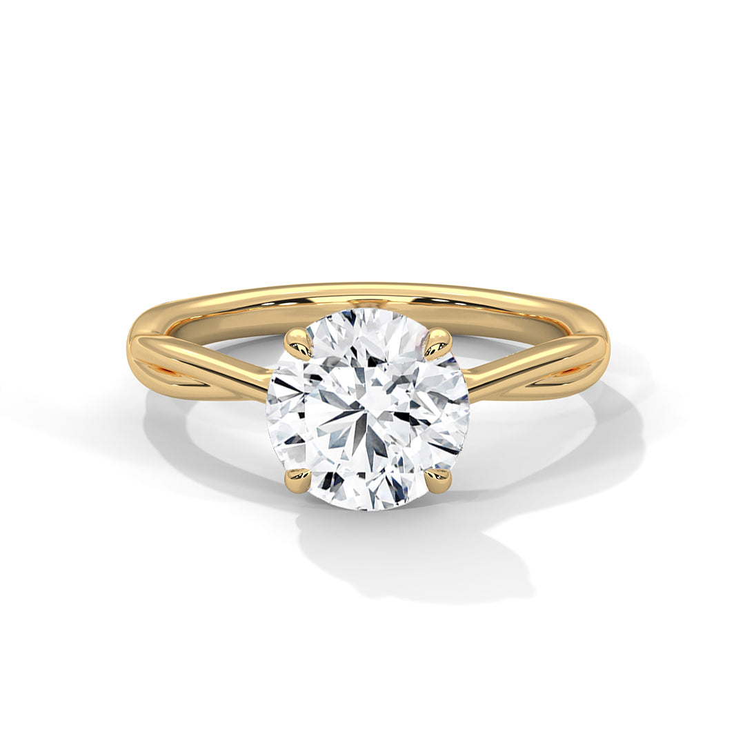 Selene 1.5ct Round Lab-Grown Diamond Solitaire Engagement Ring