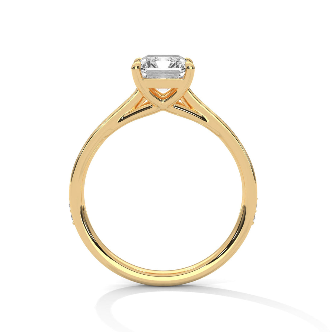 Brilliance 1.5CT Emerald Lab-Grown Diamond Engagement Ring | 1.71 CTW