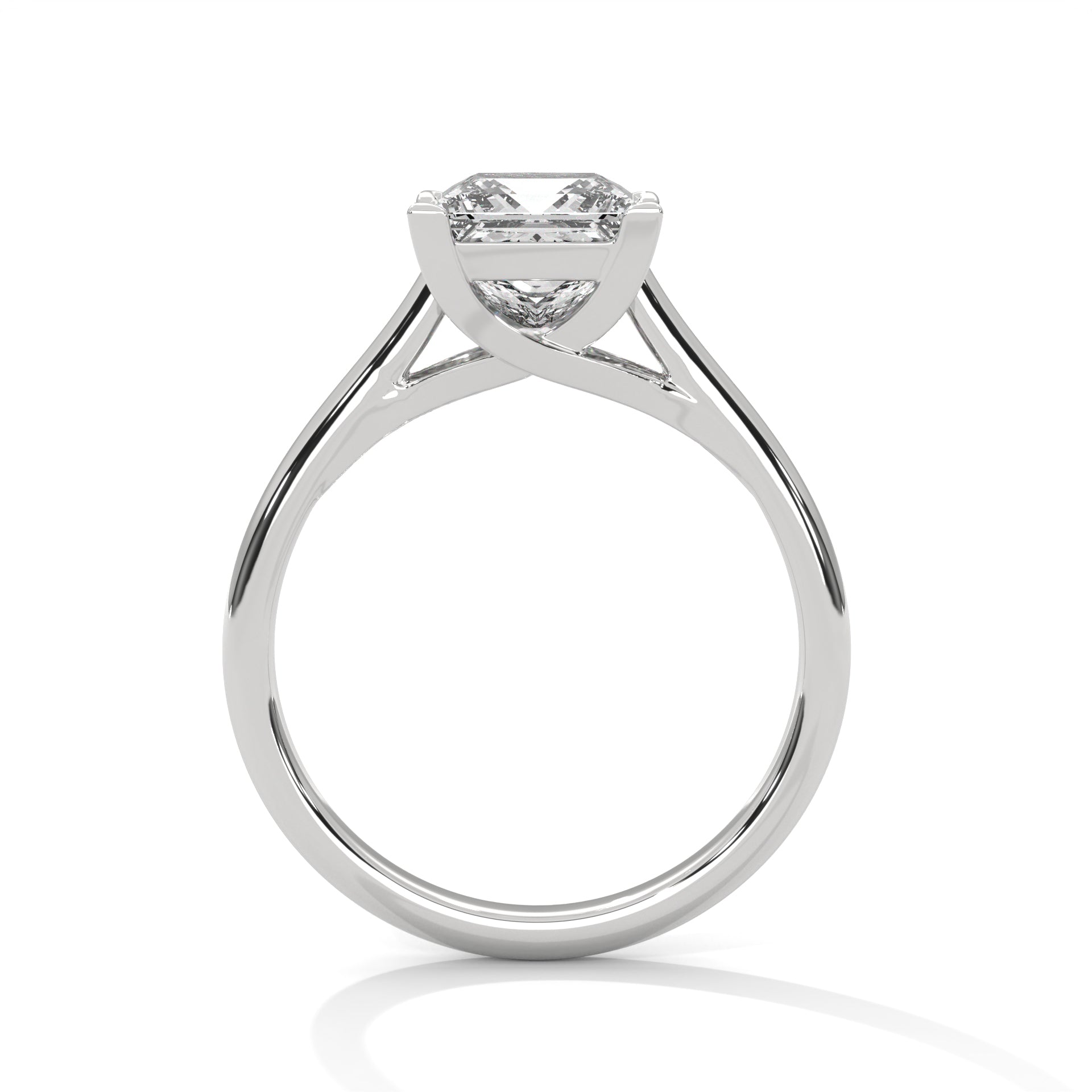 Timeless 2 CT Princess Lab-Grown Diamond Ring | 2 CTW