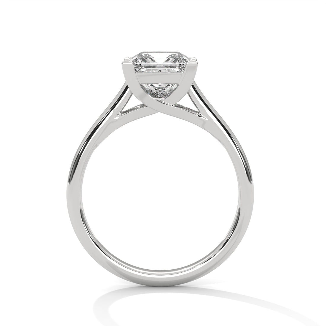 Timeless 2 CT Princess Lab-Grown Diamond Ring | 2 CTW