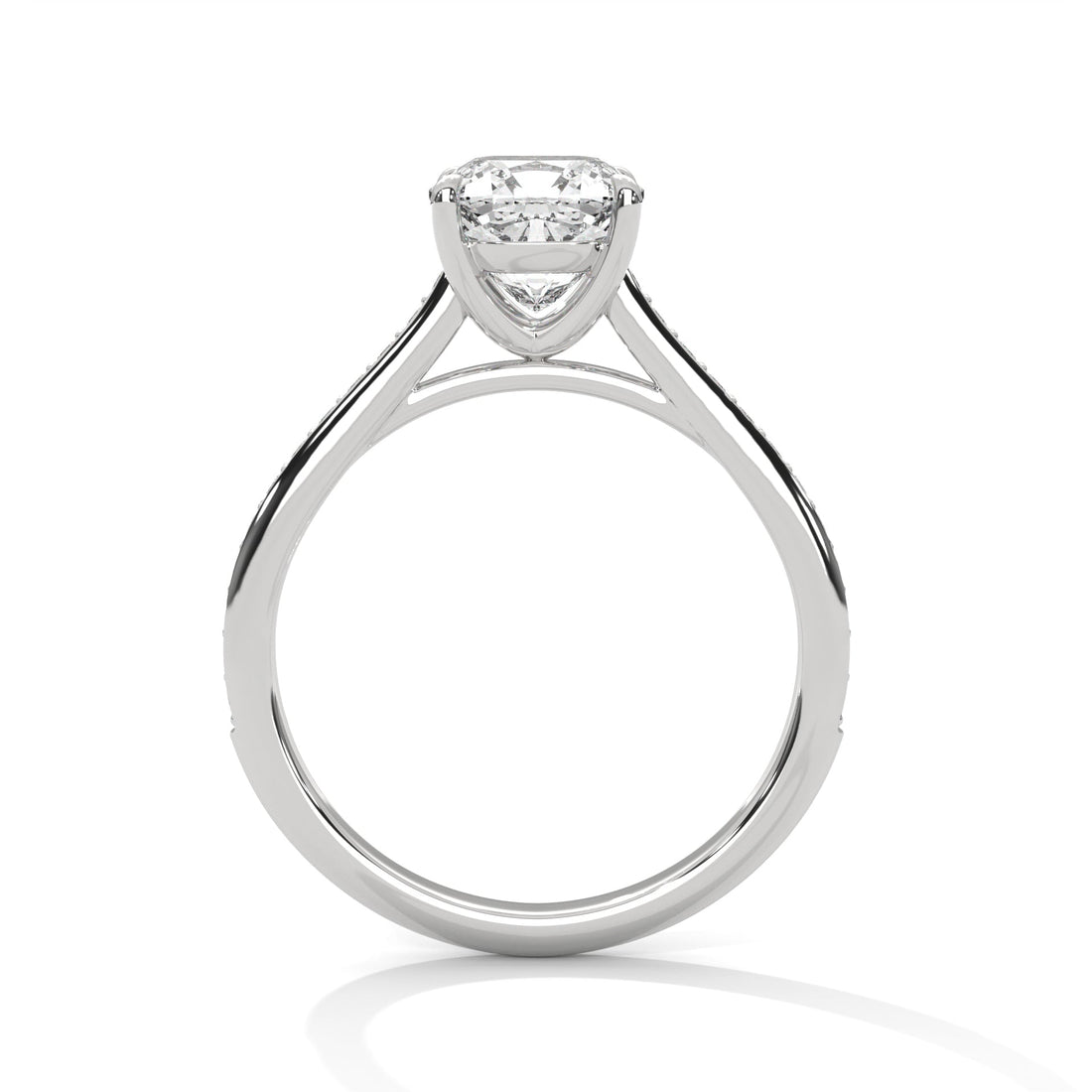 Eternal Glow Cushion-Cut Lab Diamond Engagement Ring | 2.24 CTW