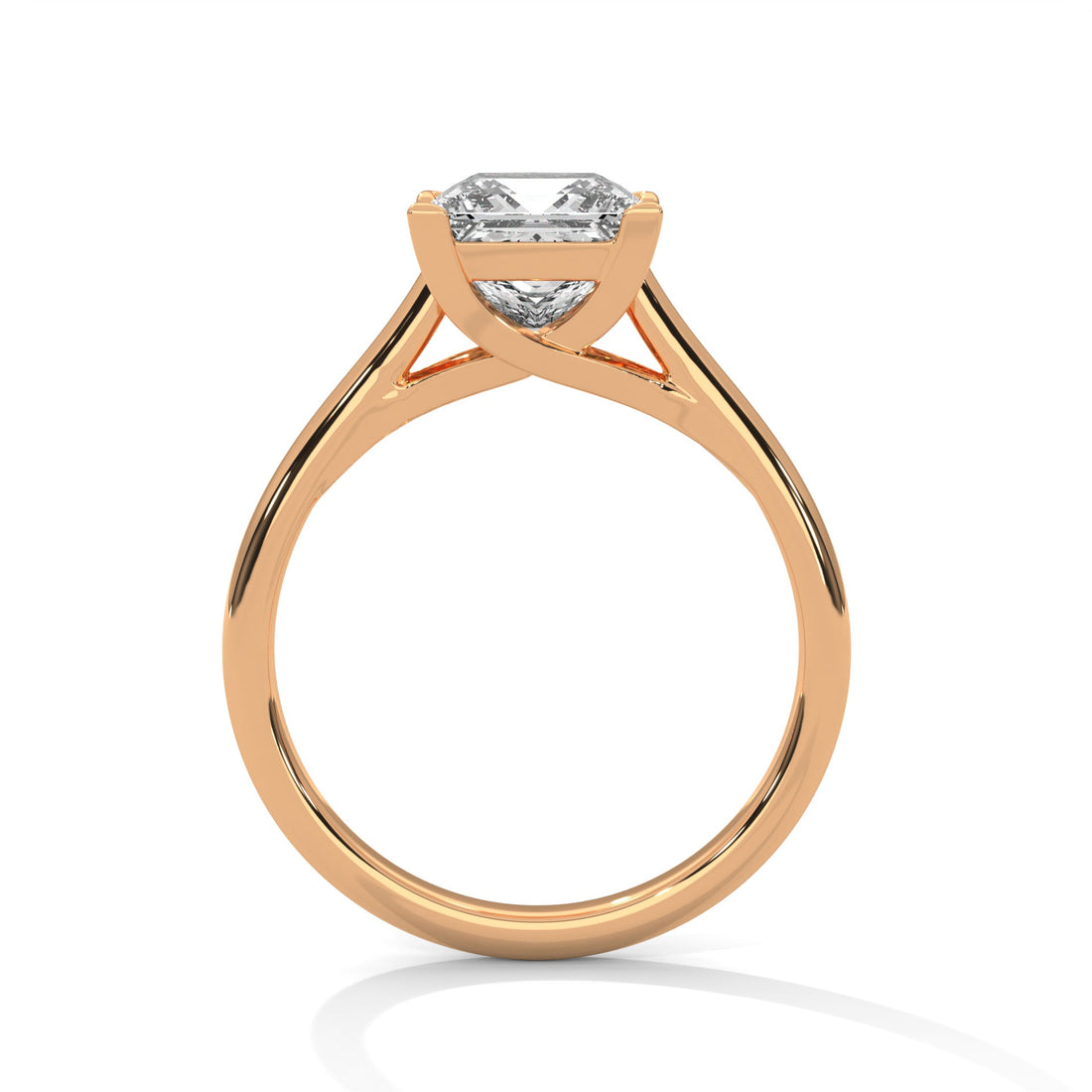Timeless 2 CT Princess Lab-Grown Diamond Ring | 2 CTW