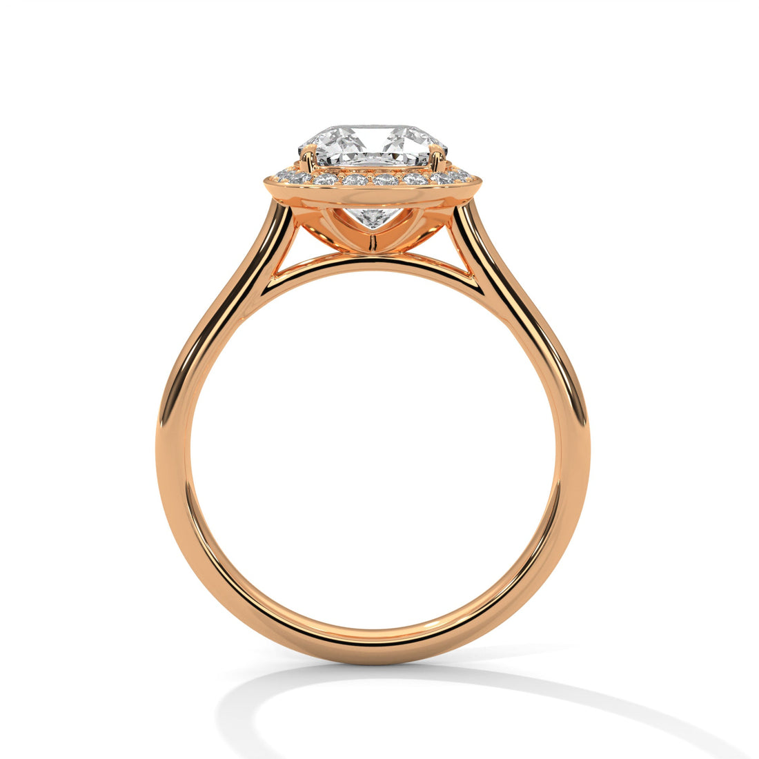 Velora Halo 1.5CT Cushion Lab-Grown Diamond Engagement Ring | 1.66 CTW