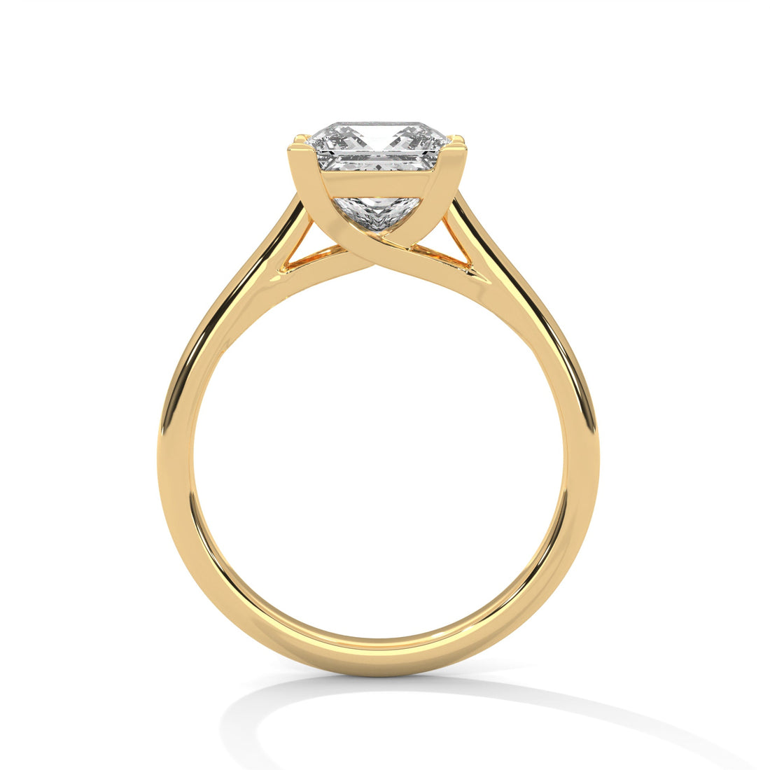 Timeless 2 CT Princess Lab-Grown Diamond Ring | 2 CTW