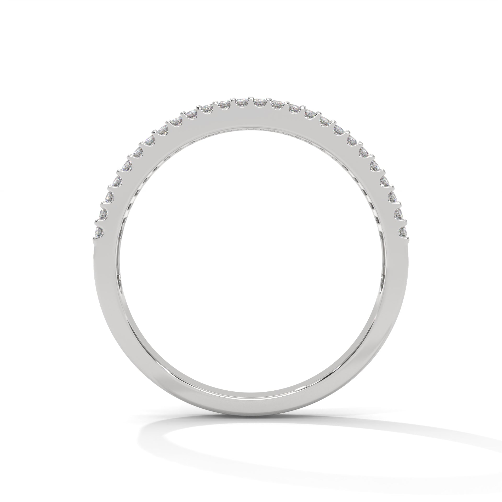 14K & 18K Gold Baguette and Round Diamond Multi-Row Band Ring | 0.76 CTW