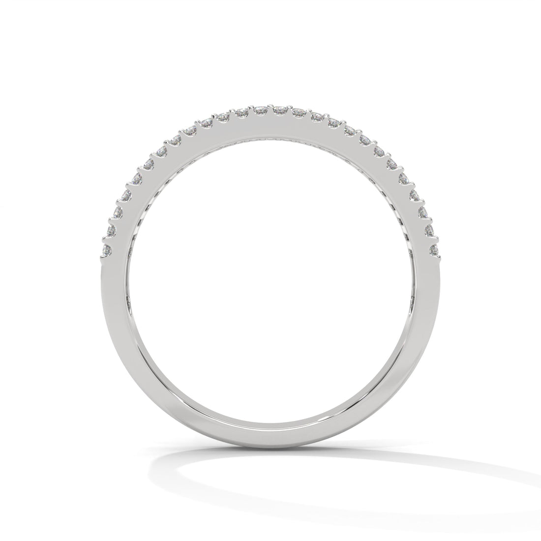 14K & 18K Gold Baguette and Round Diamond Multi-Row Band Ring | 0.76 CTW