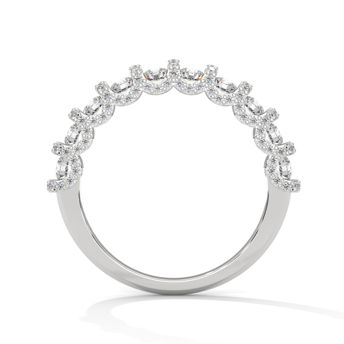 14K & 18K Gold Round Diamond Full-Eternity Band Ring | 1.27 CTW