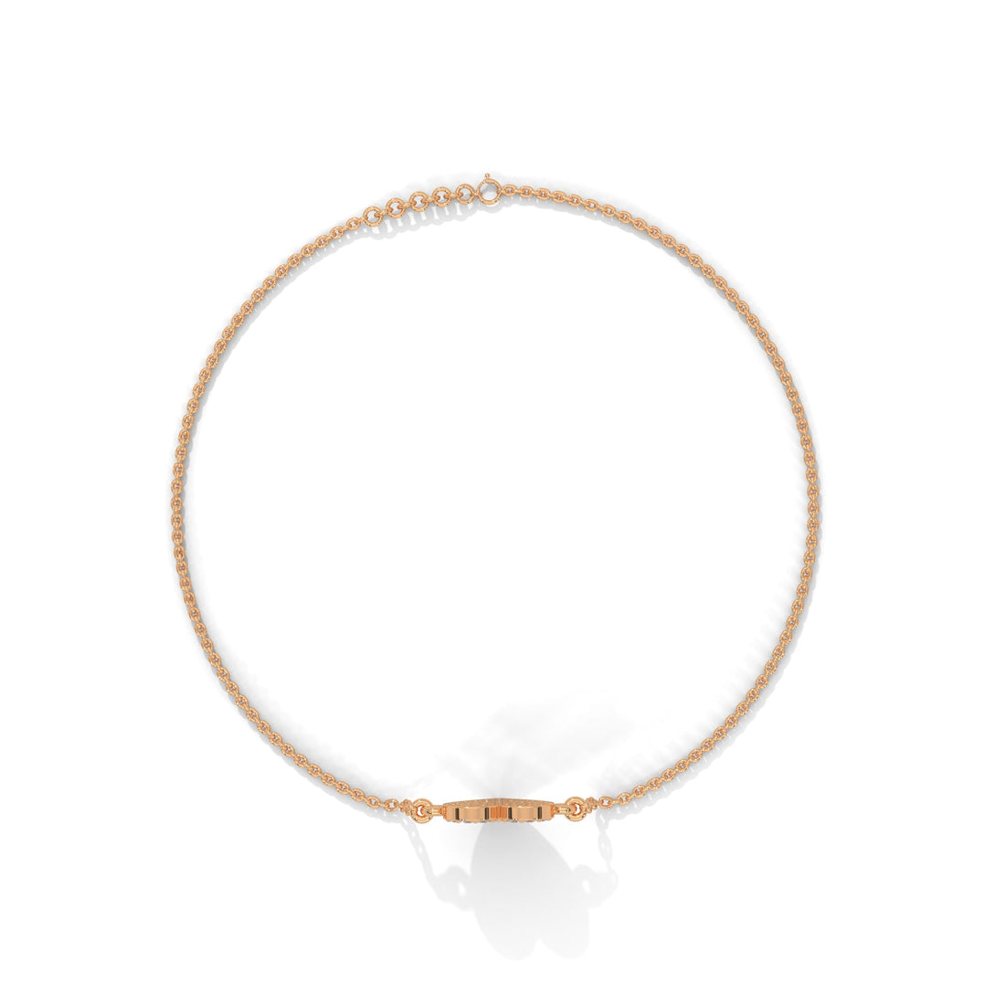 Amora Pave-Set Heart Lab-Grown Diamond Gold Bracelet | 0.26 CTW