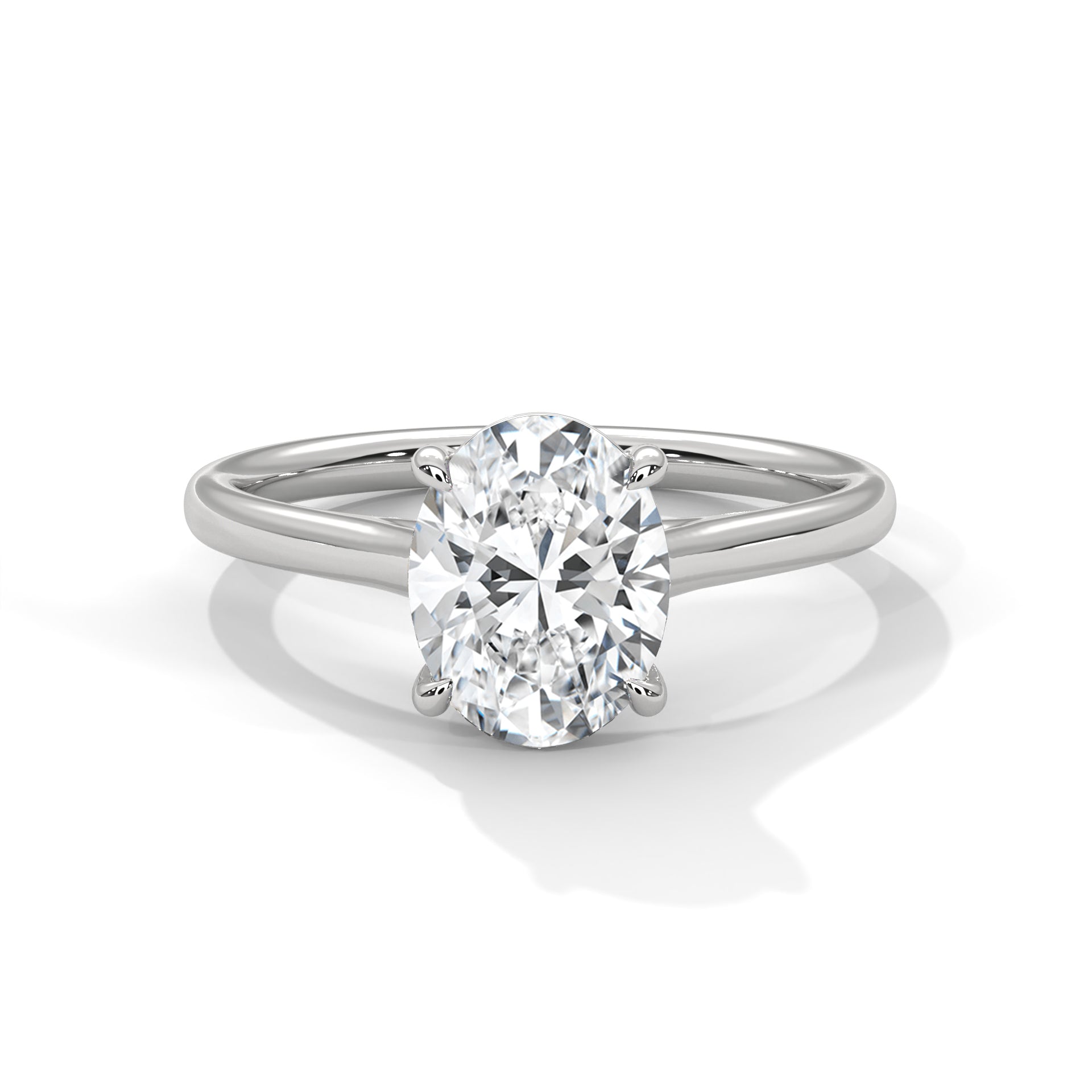 Timeless Glow 1.5CT Oval Lab-Grown Diamond Engagement Ring