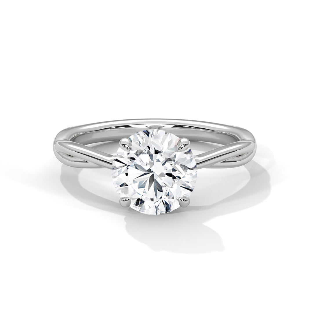 Selene 1.5ct Round Lab-Grown Diamond Solitaire Engagement Ring