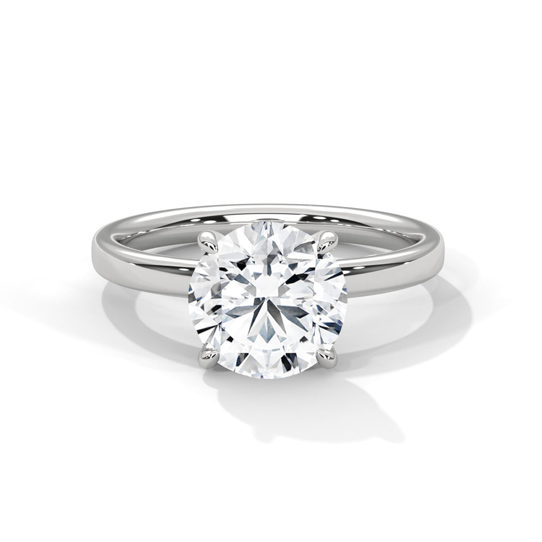 Vesper 1.5ct Round Lab-Grown Diamond Solitaire Engagement Ring