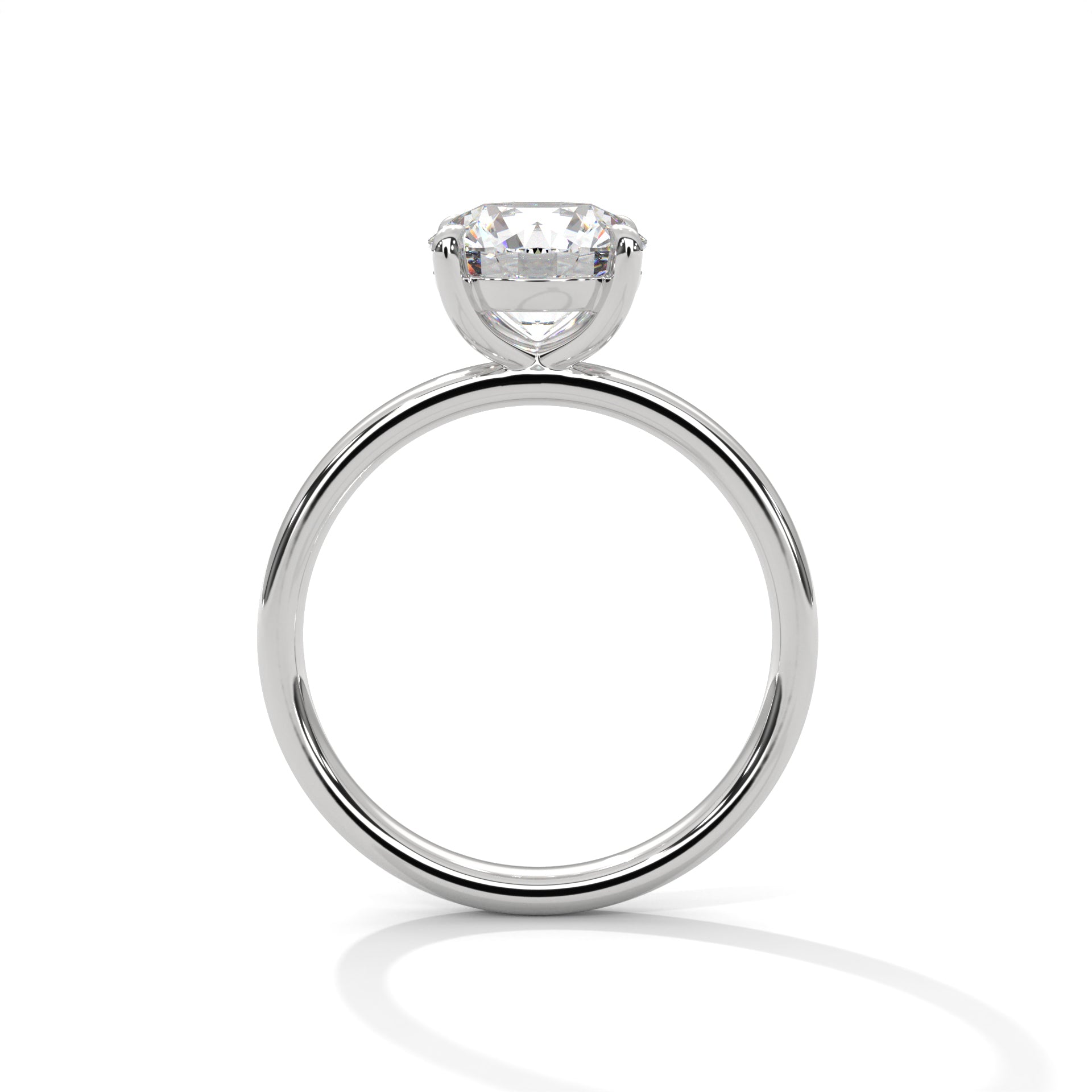 Classic Elegance 2 CT Round-Cut Diamond Solitaire Ring | 14K & 18K Gold