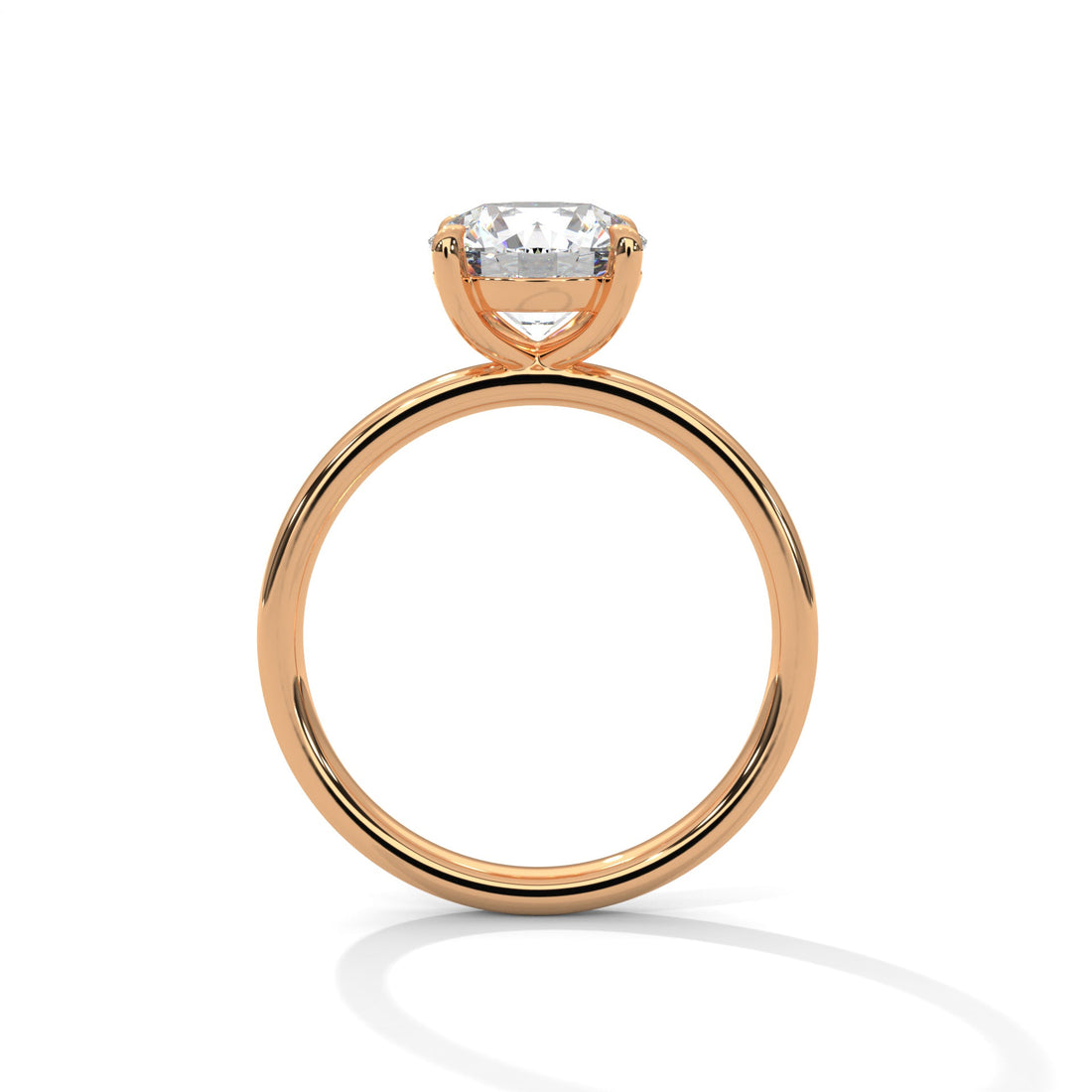 Vesper 1.5ct Round Lab-Grown Diamond Solitaire Engagement Ring