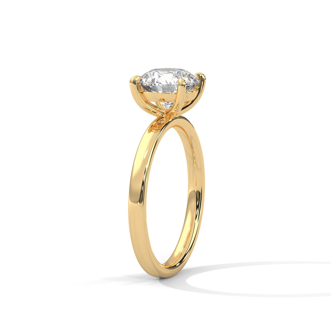 Vesper 1.5ct Round Lab-Grown Diamond Solitaire Engagement Ring