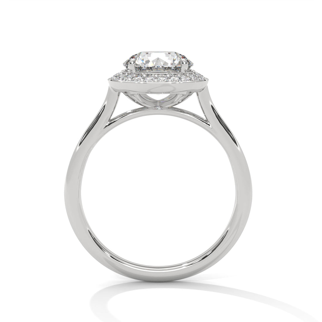 Aura 1.5CT Round Lab-Grown Diamond Engagement Ring | 1.71 CTW