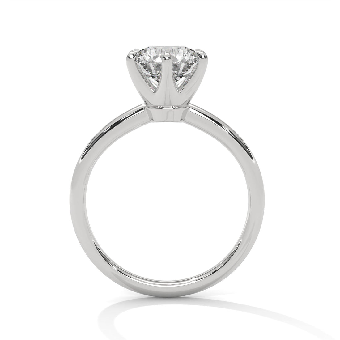 Valora 1.5 ct Round Lab-Grown Diamond Solitaire Engagement Ring