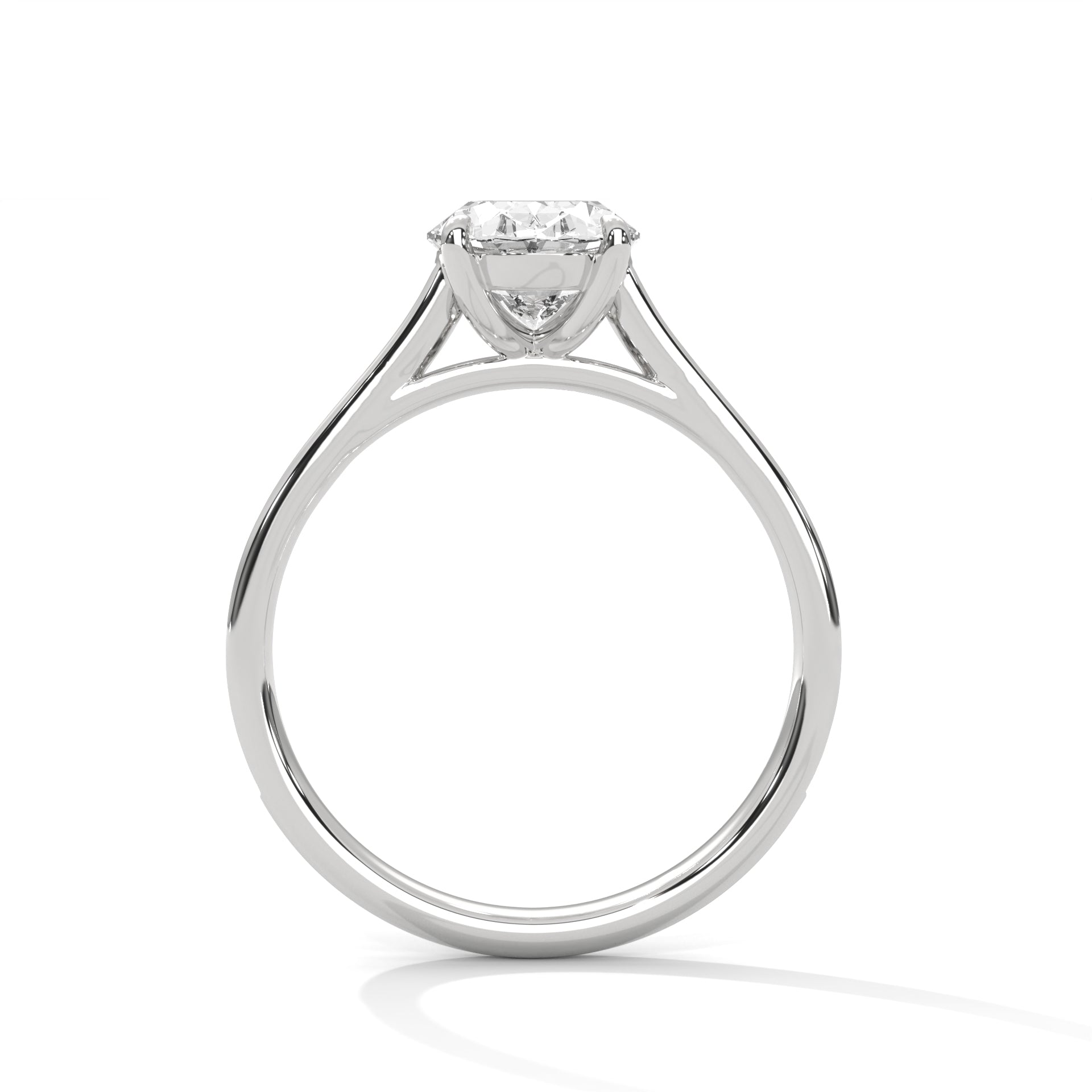 Radiance 1.5CT Oval Lab-Grown Diamond Engagement Ring | 1.67 CTW