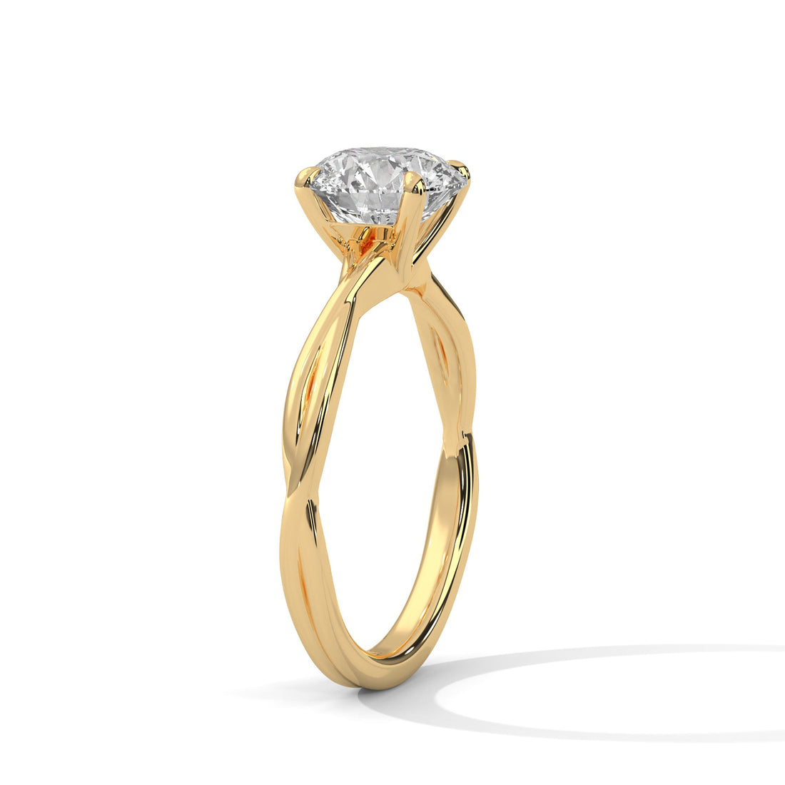 Selene 1.5ct Round Lab-Grown Diamond Solitaire Engagement Ring