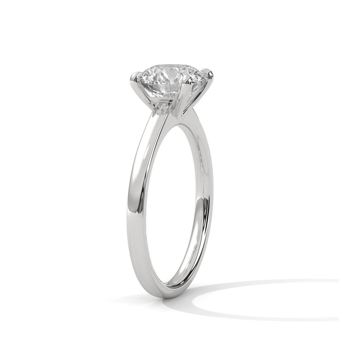 Pure Brilliance 1.5 CT Round-Cut Lab Grown Diamond Solitaire Ring | E VS1