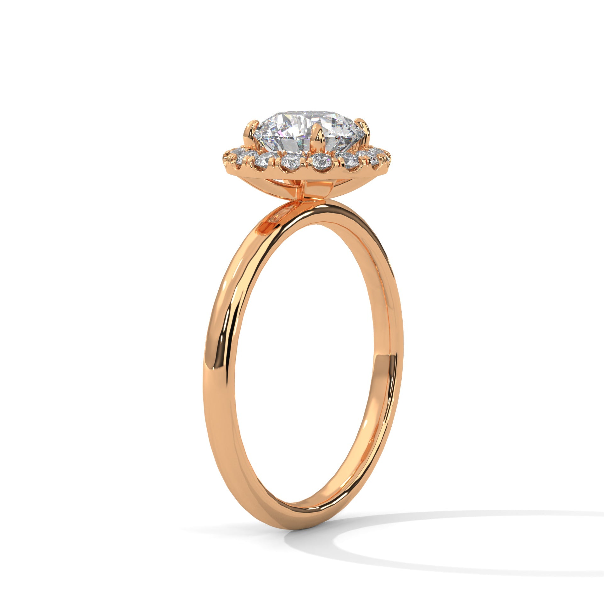 Lab-Created 3 CT Classic Round-Cut Lab Grown Diamond Ring | 3.19 CTW