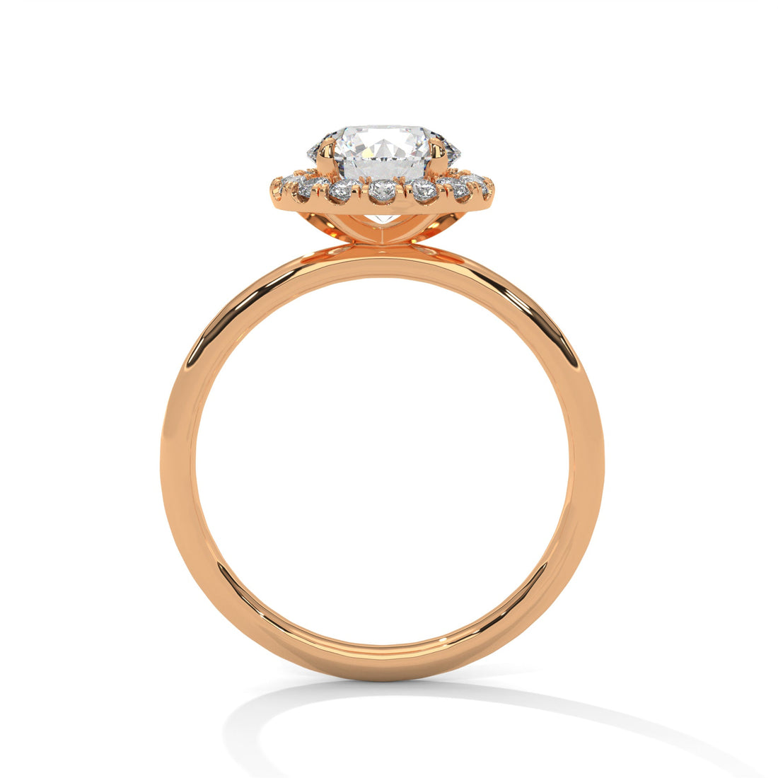 Lab-Created 3 CT Classic Round-Cut Lab Grown Diamond Ring | 3.19 CTW