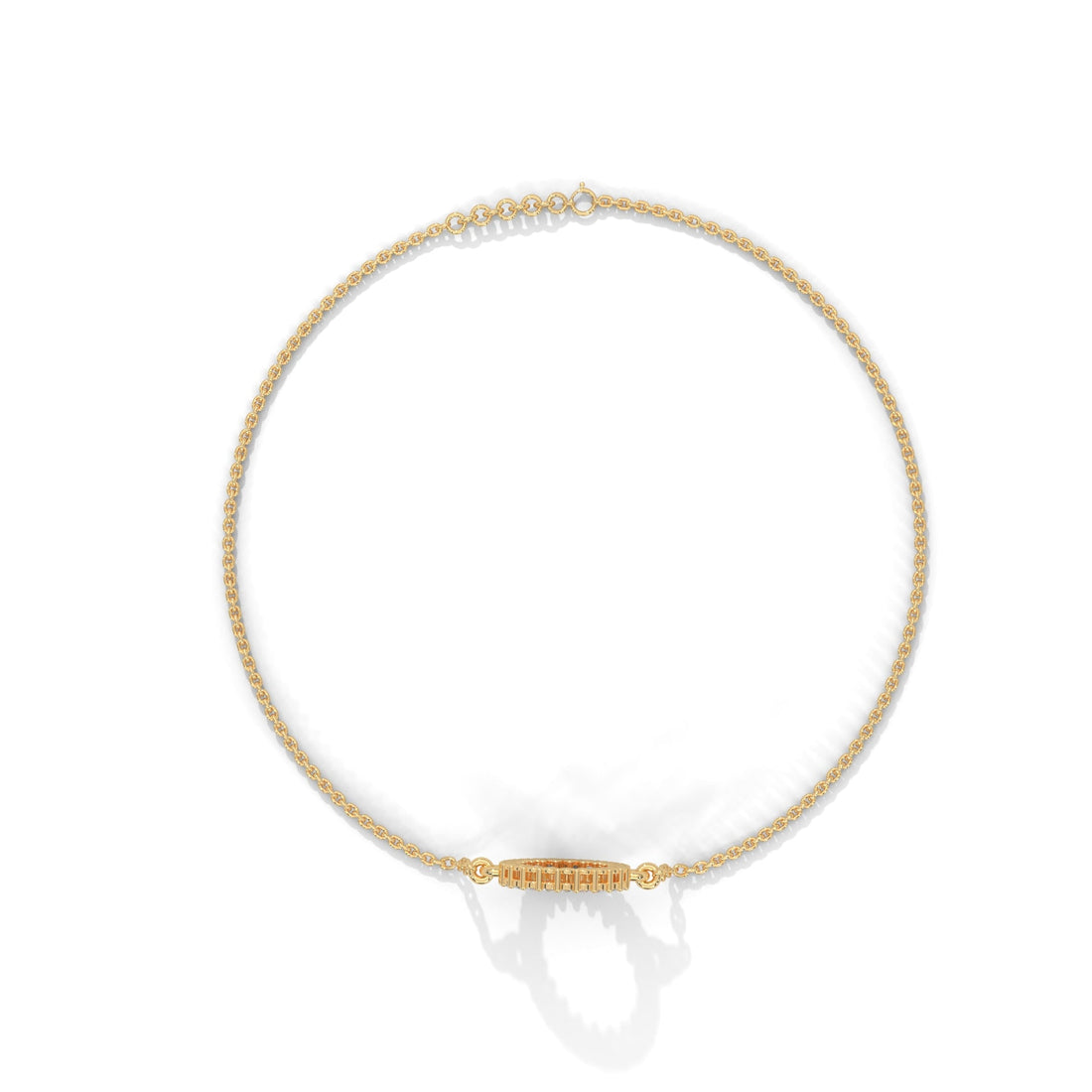 EternaCircle Pave-Set Lab-Grown Diamond Gold Bracelet | 0.19 CTW