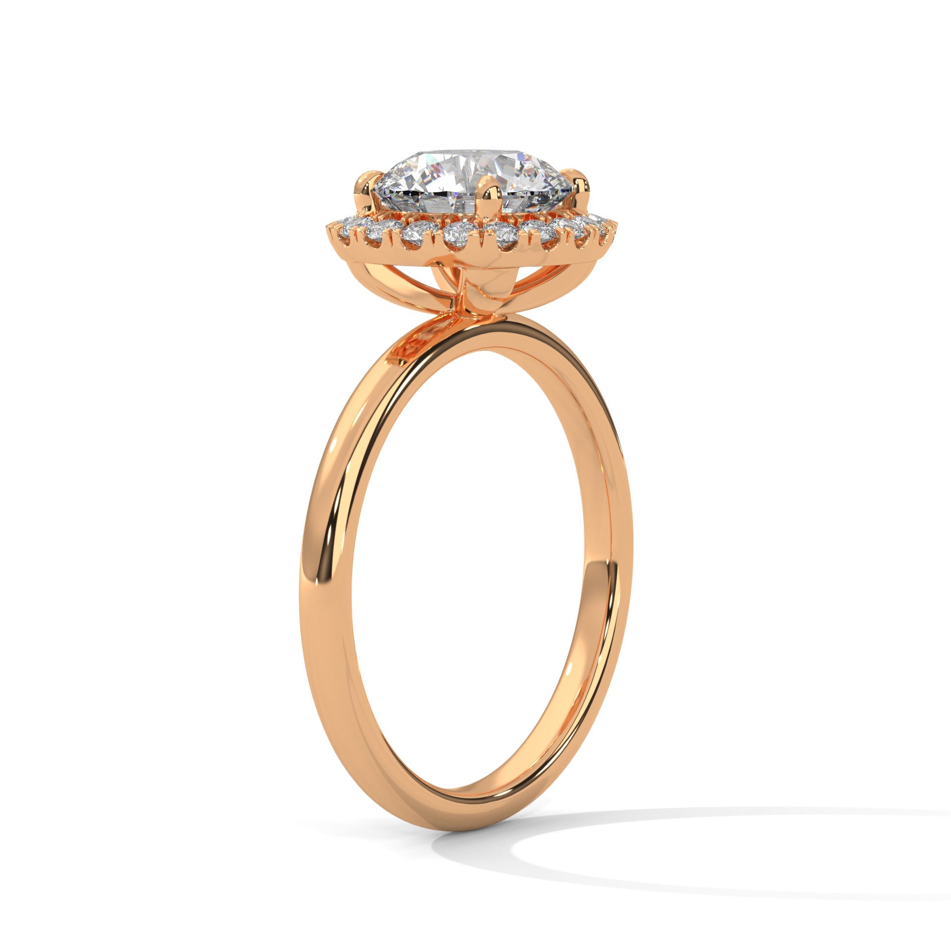 Cushion Halo 1.5 CT Round-Cut Lab Grown Diamond Ring | 1.75 CTW