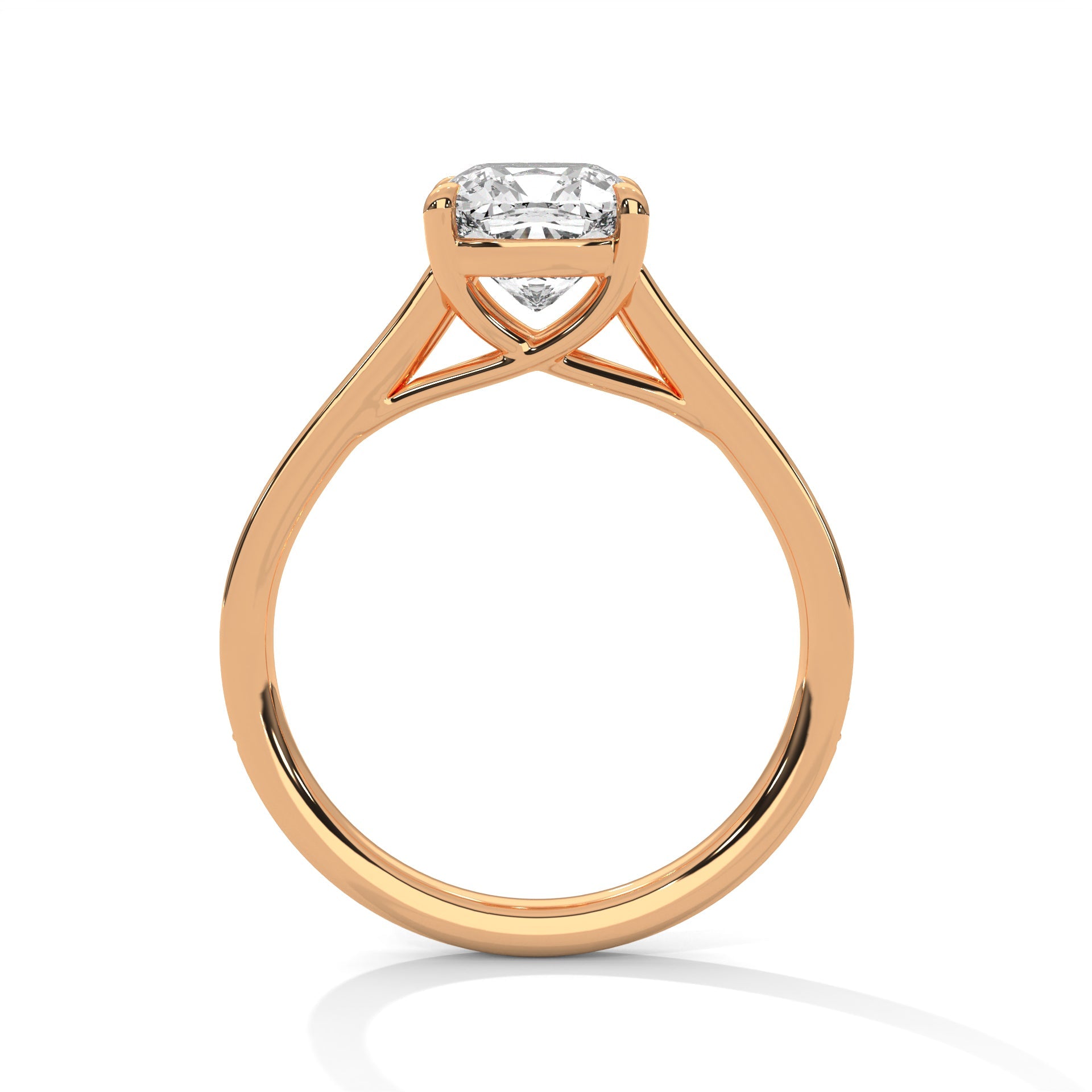 Regal Bloom 2.12 CTW Round-Cut Diamond Floral Halo Ring | E-VS1
