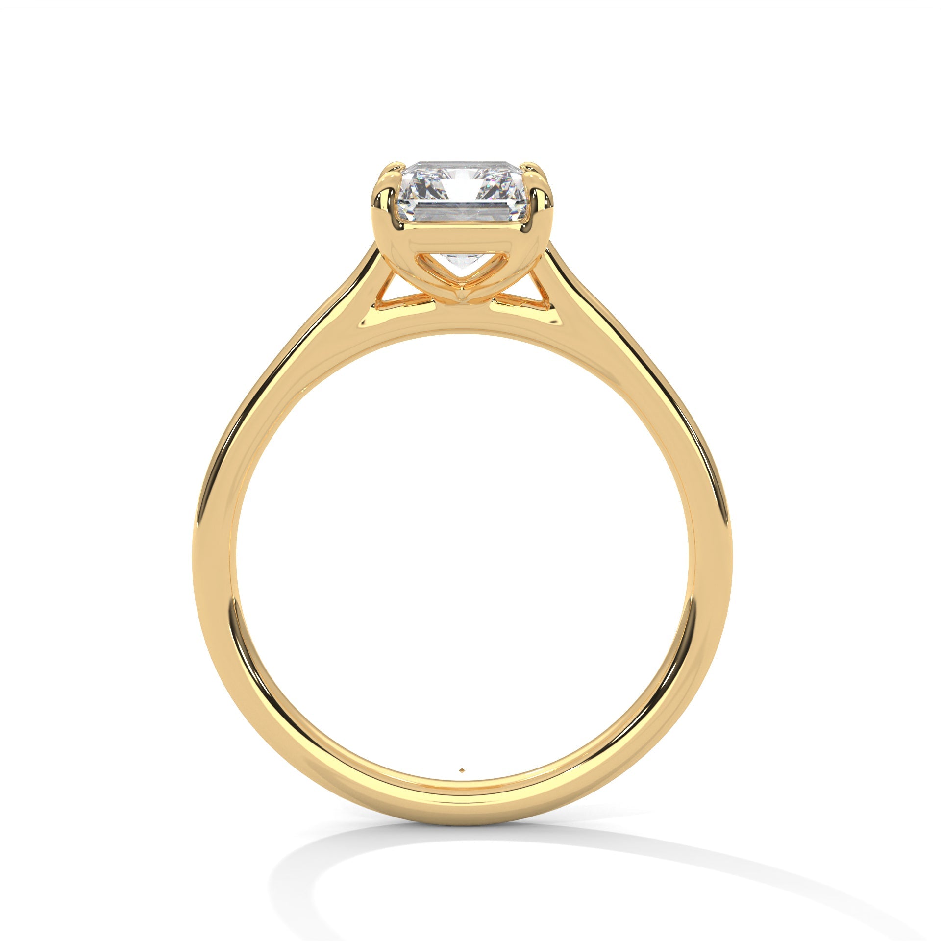 Elysian Grace 1.5CT Emerald Lab-Grown Diamond Engagement Ring | 1.5 CTW