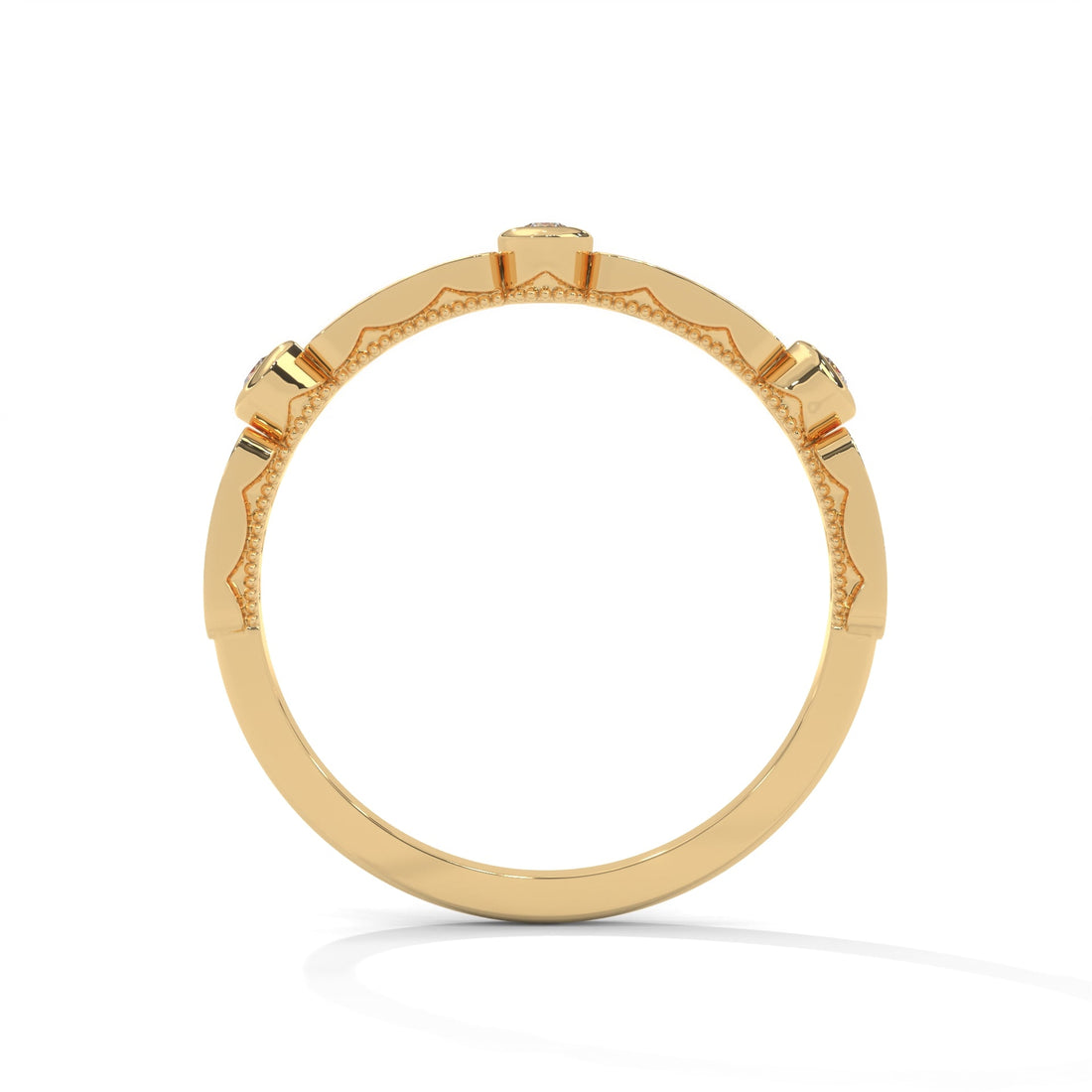 The Dazzling Array 0.23 CTW Round-Cut Diamond Ladies' Ring | 14K/18K Gold