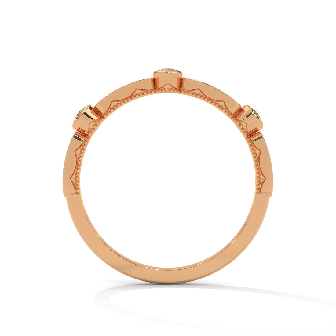 The Dazzling Array 0.23 CTW Round-Cut Diamond Ladies' Ring | 14K/18K Gold