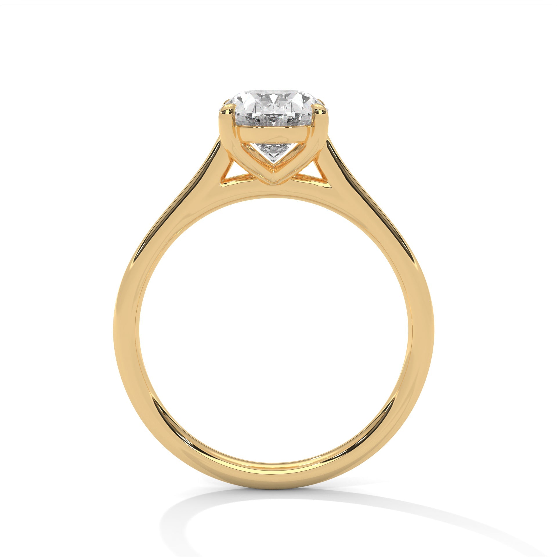 Timeless Glow 1.5CT Oval Lab-Grown Diamond Engagement Ring