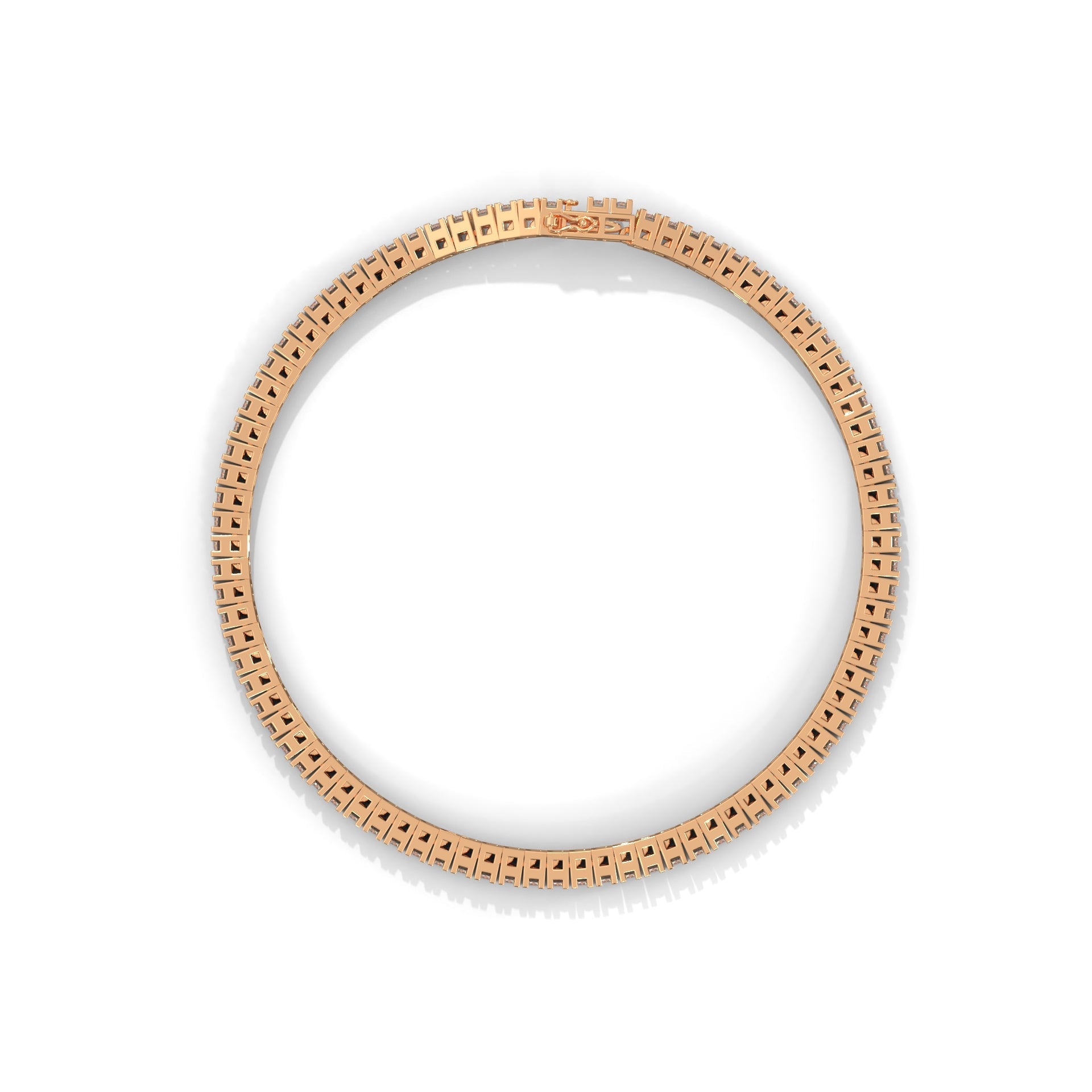 Lumière Classic Round-Cut Lab-Grown Diamond Tennis Bracelet | 2.18 CTW