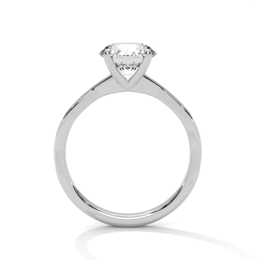 Selene 1.5ct Round Lab-Grown Diamond Solitaire Engagement Ring